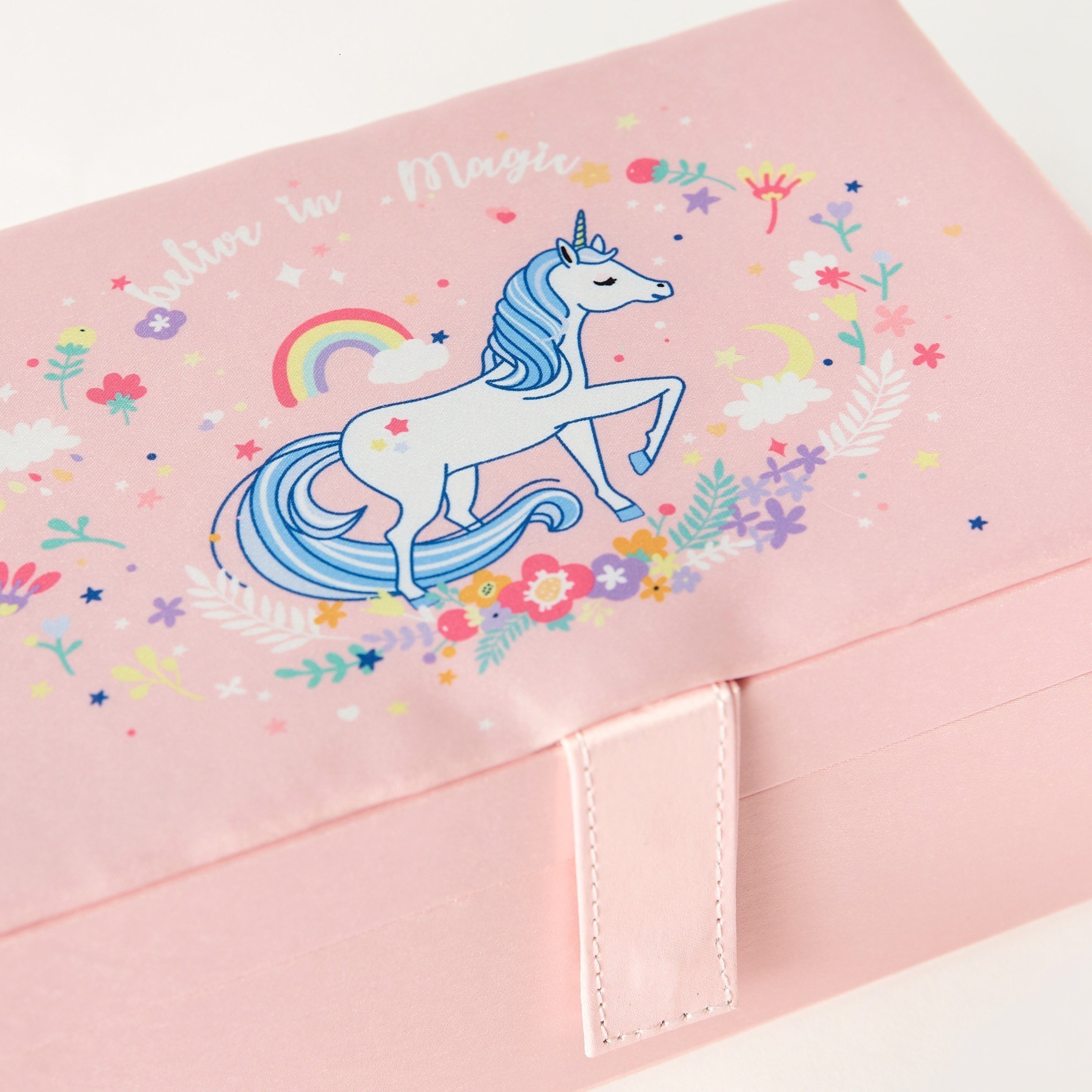 Unicorn Dreams Printed Jewerllery Organizer - 22x14x10 cms-women-watchesandjewellery-jewellery-storage-image-2