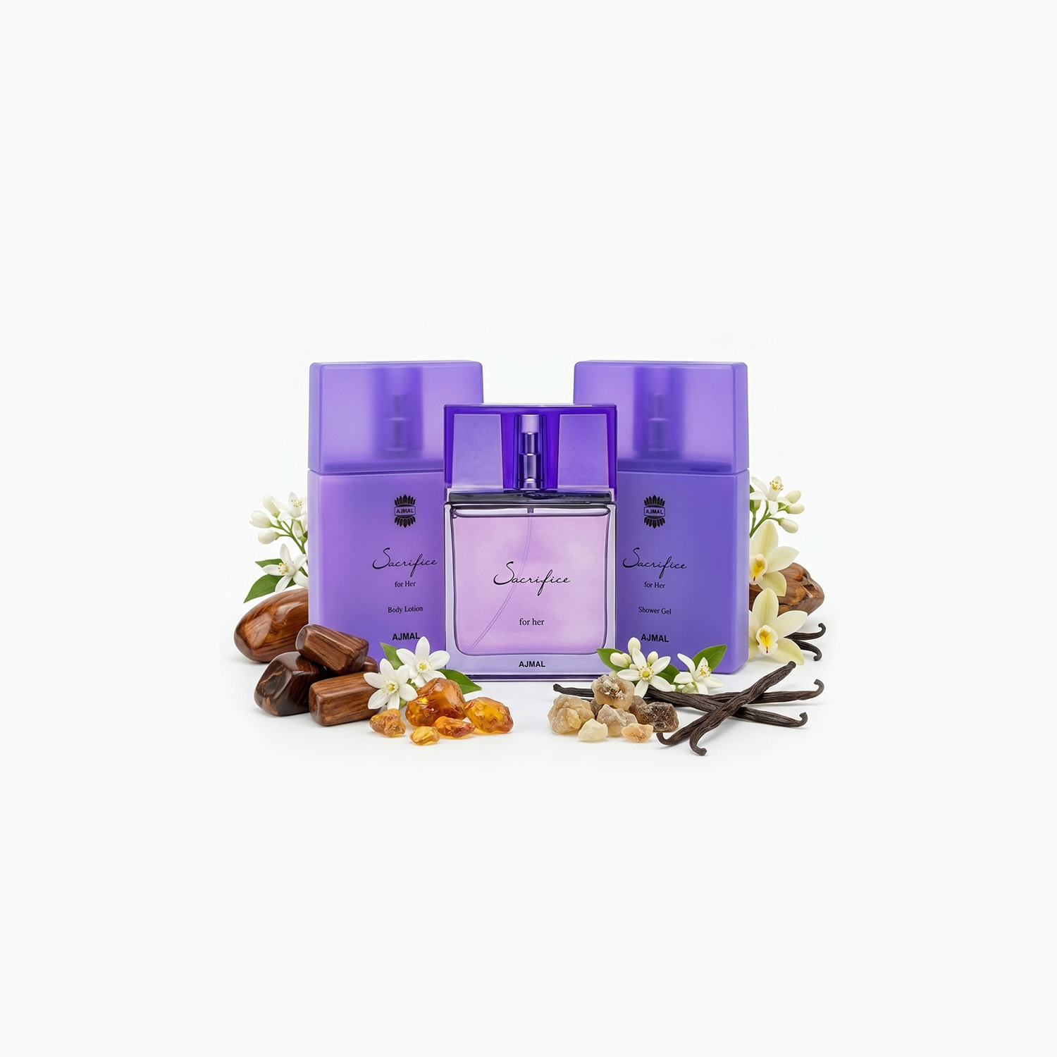 Ajmal Sacrifice For Her 3-Piece Gift Set for Women-beautyandpersonalcare-giftsets-image-3