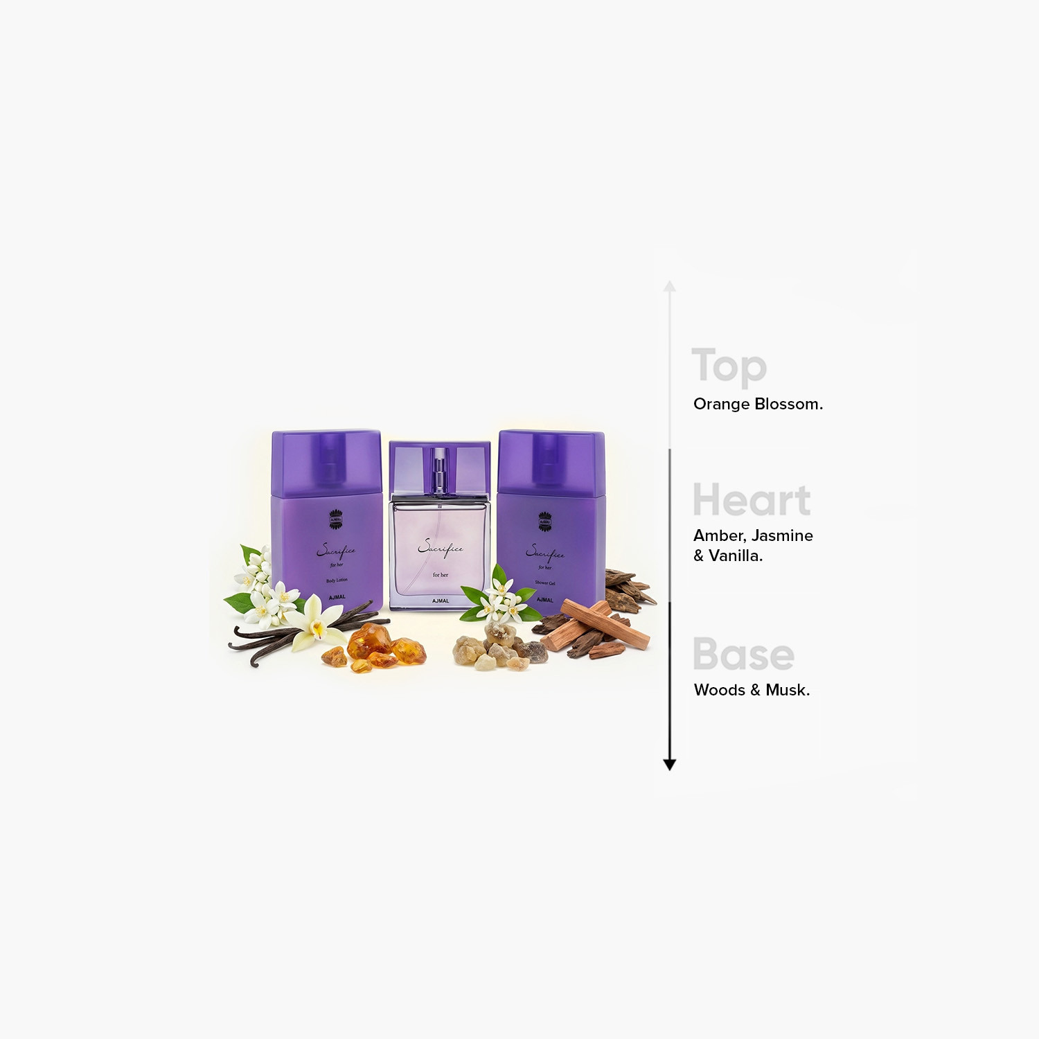Ajmal Sacrifice For Her 3-Piece Gift Set for Women-beautyandpersonalcare-giftsets-image-4
