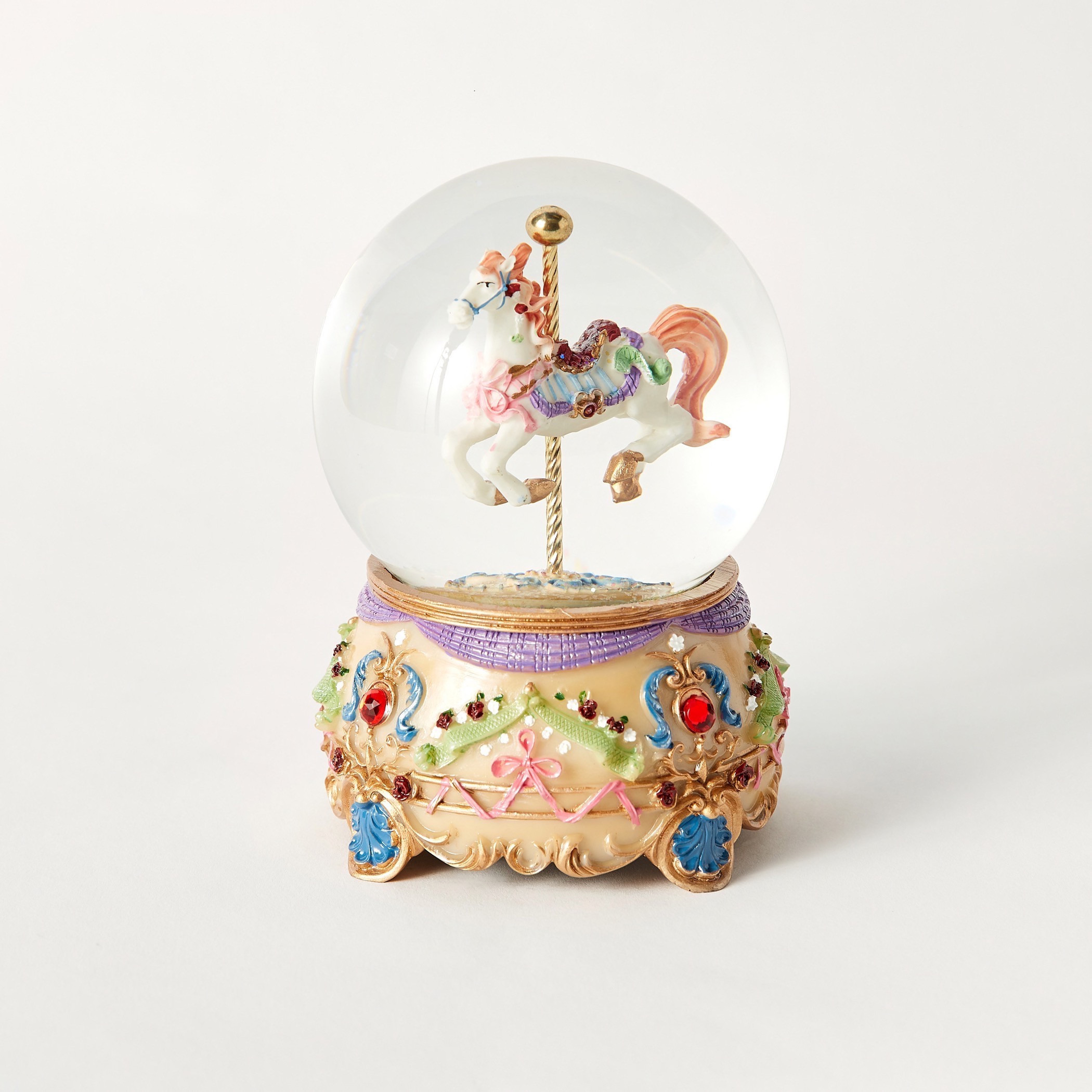 Carousel Musical Water Globe-household-decor-decorativeobjectsandsculptures-image-2