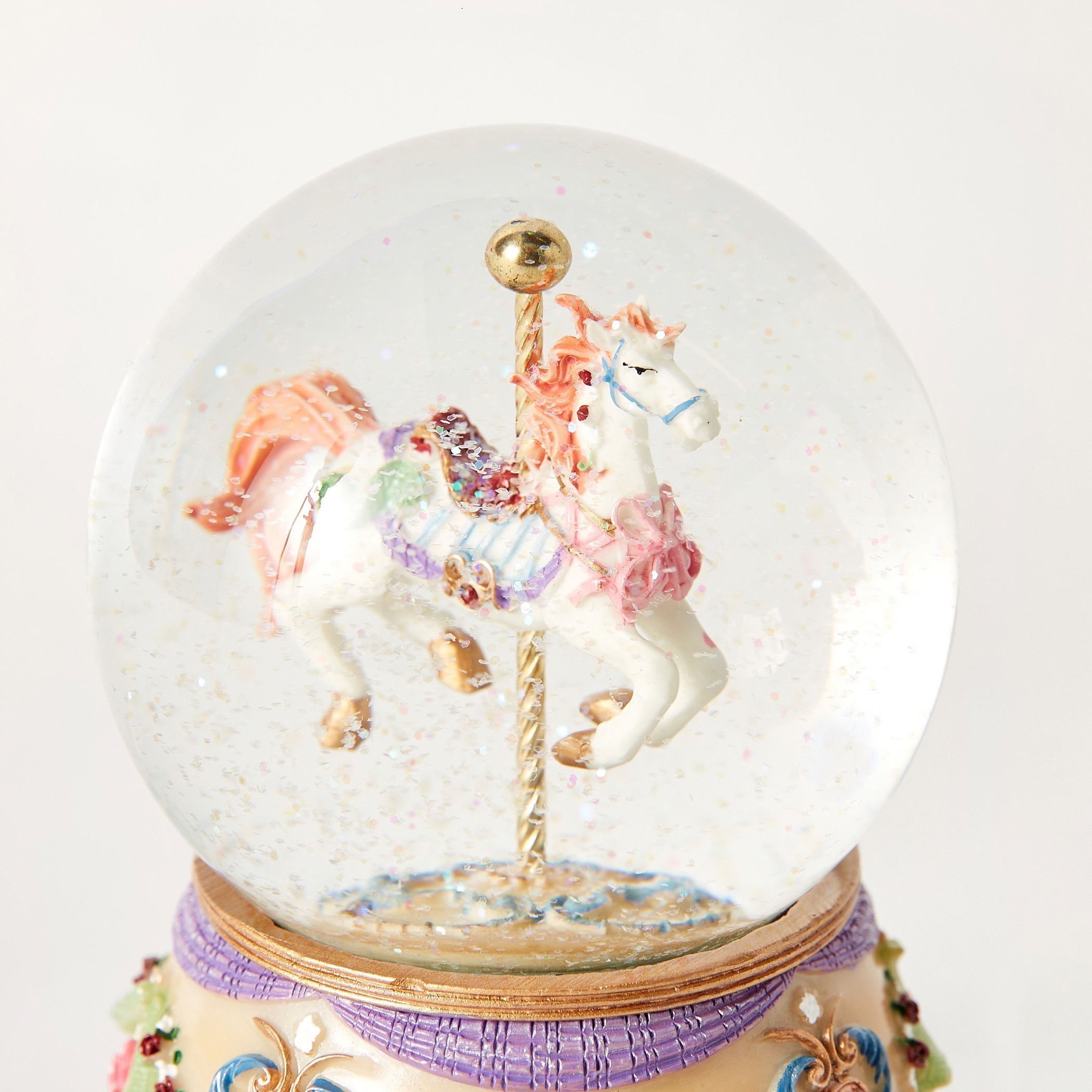 Carousel Musical Water Globe-household-decor-decorativeobjectsandsculptures-image-3