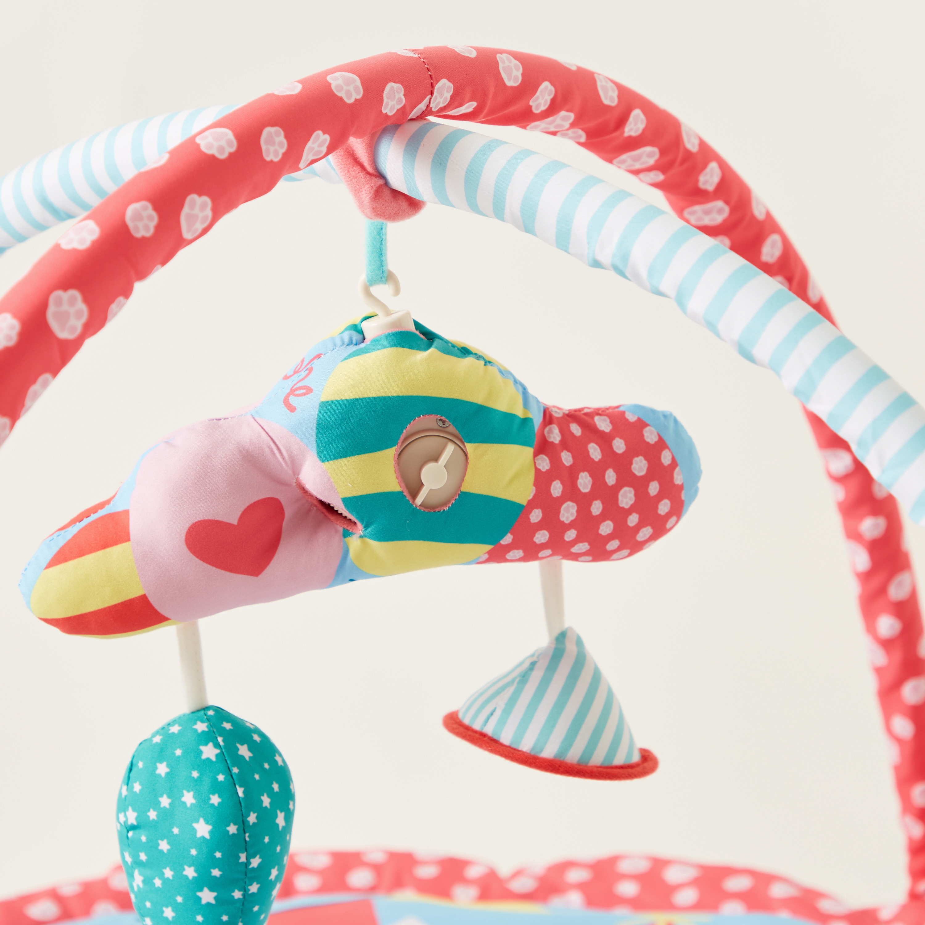 Juniors Cat Party Playmat with Mobile-baby-infantactivity-playgyms-image-5