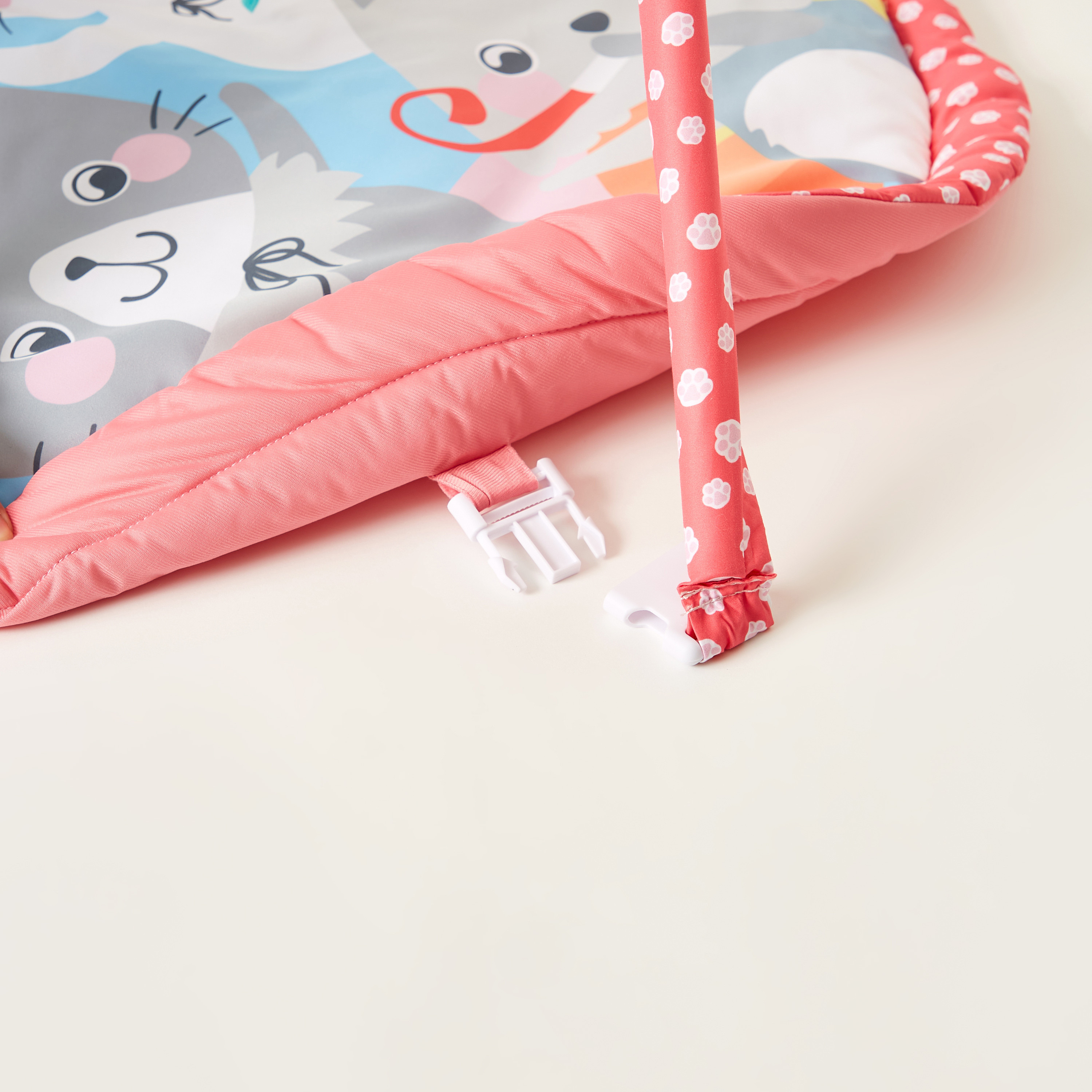 Juniors Cat Party Playmat with Mobile-baby-infantactivity-playgyms-image-6