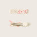 Charmz Lace Hairpin with Bow and Pearl Detail - Set of 2-Hair Accessories-thumbnail-1