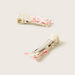 Charmz Lace Hairpin with Bow and Pearl Detail - Set of 2-Hair Accessories-thumbnail-2