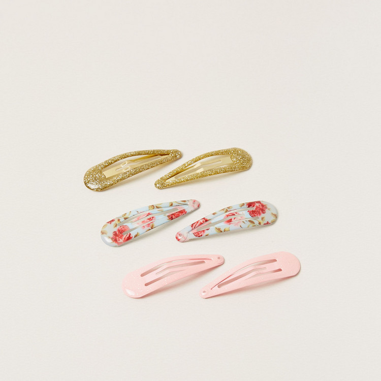 Charmz Assorted Hair Clip - Set of 6