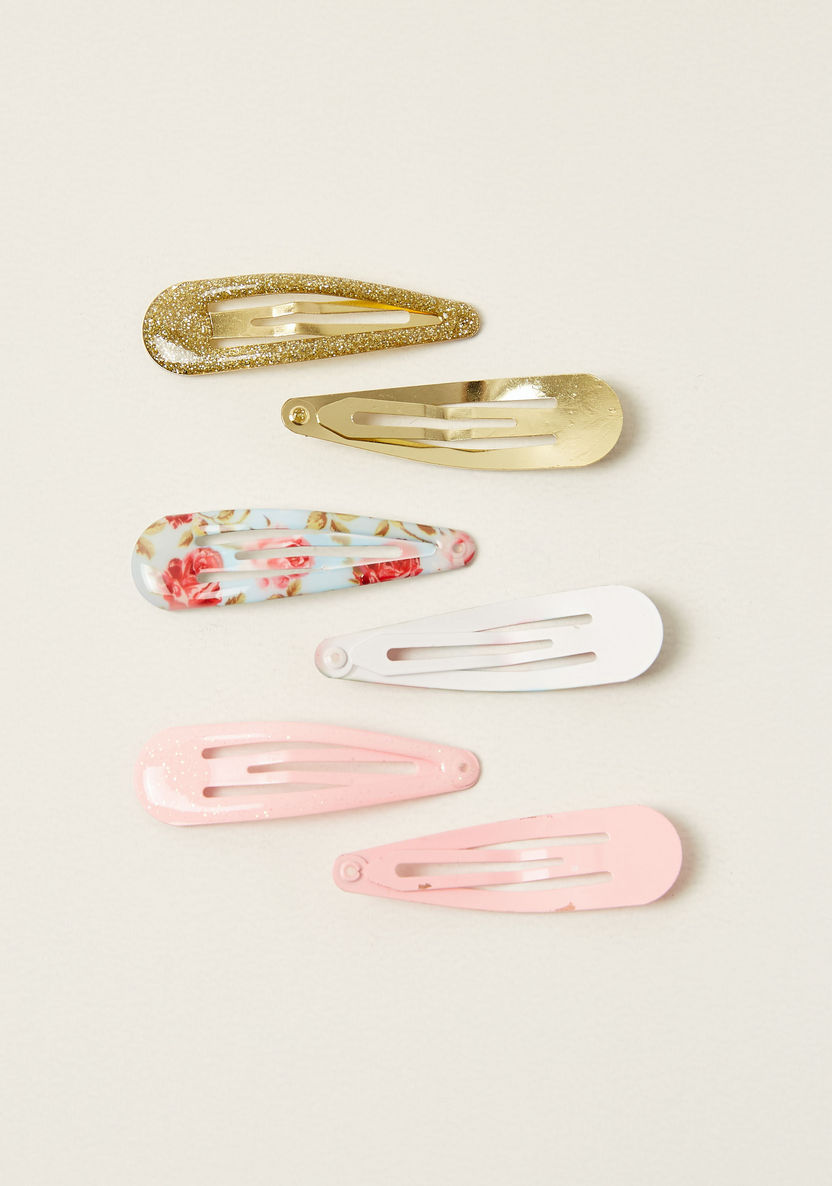 Charmz Assorted Hair Clip - Set of 6-Hair Accessories-image-2
