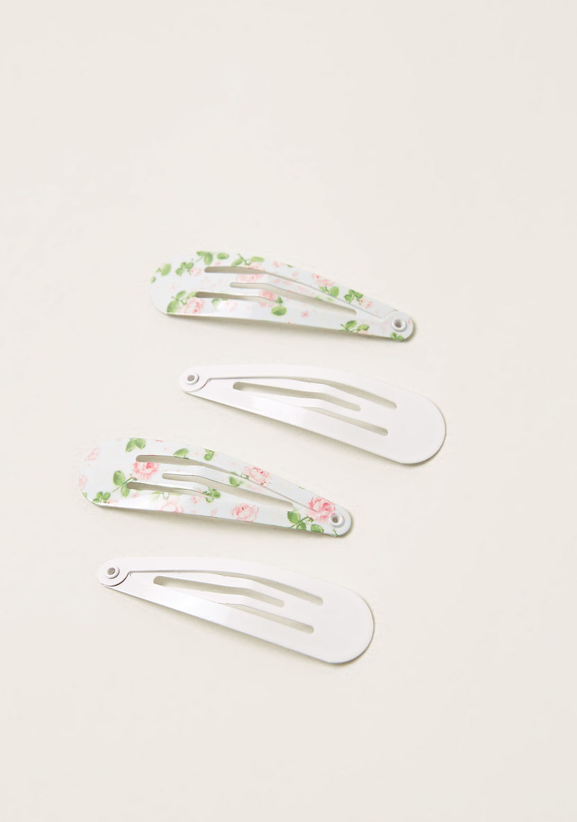 Charmz Assorted Hair Clip - Set of 4-Hair Accessories-image-0