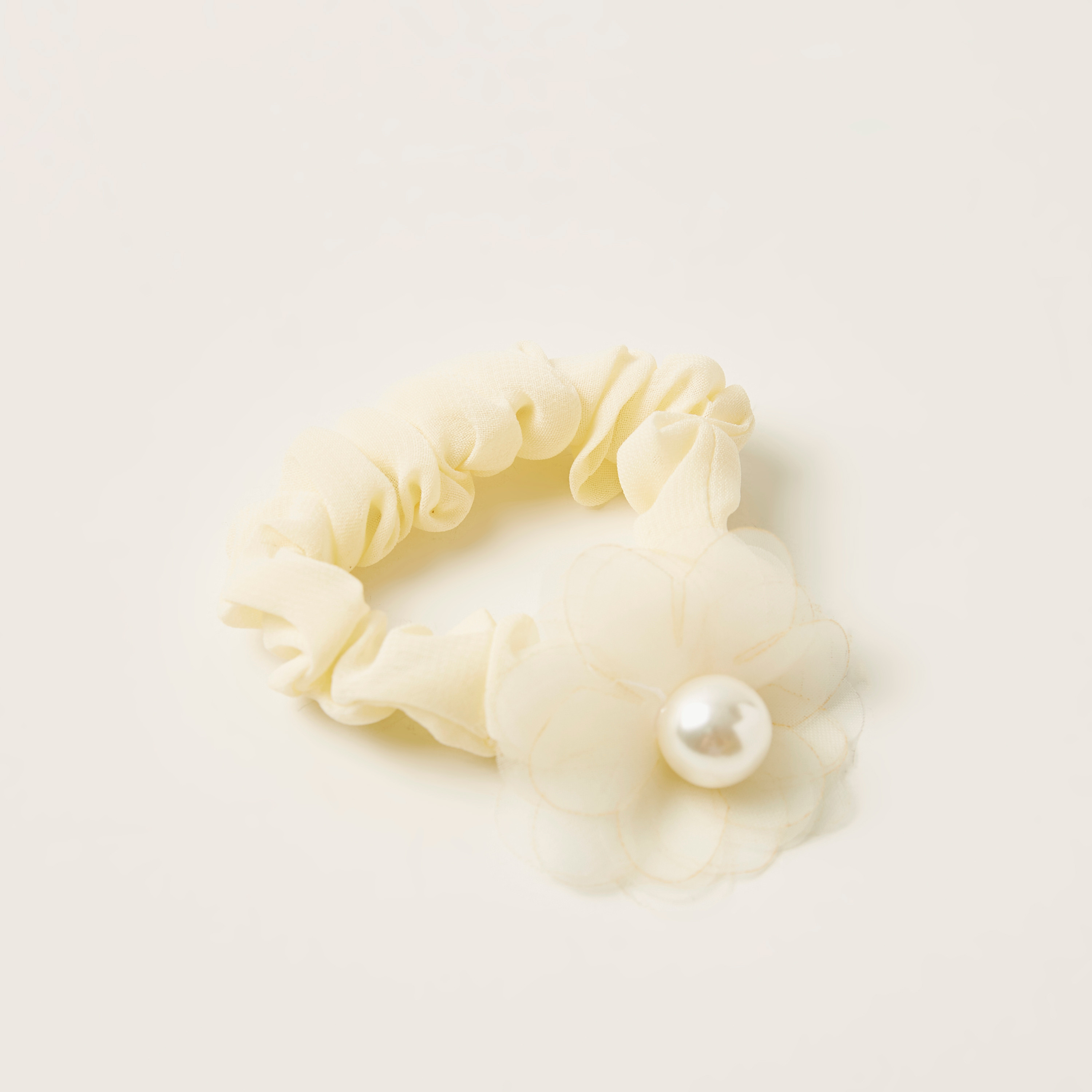 Charmz Embellished Hair Scrunchie-baby-girls-accessories-hairaccessories-image-1