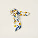 Charmz Floral Print Scrunchie with Bow Detail-Hair Accessories-thumbnail-0