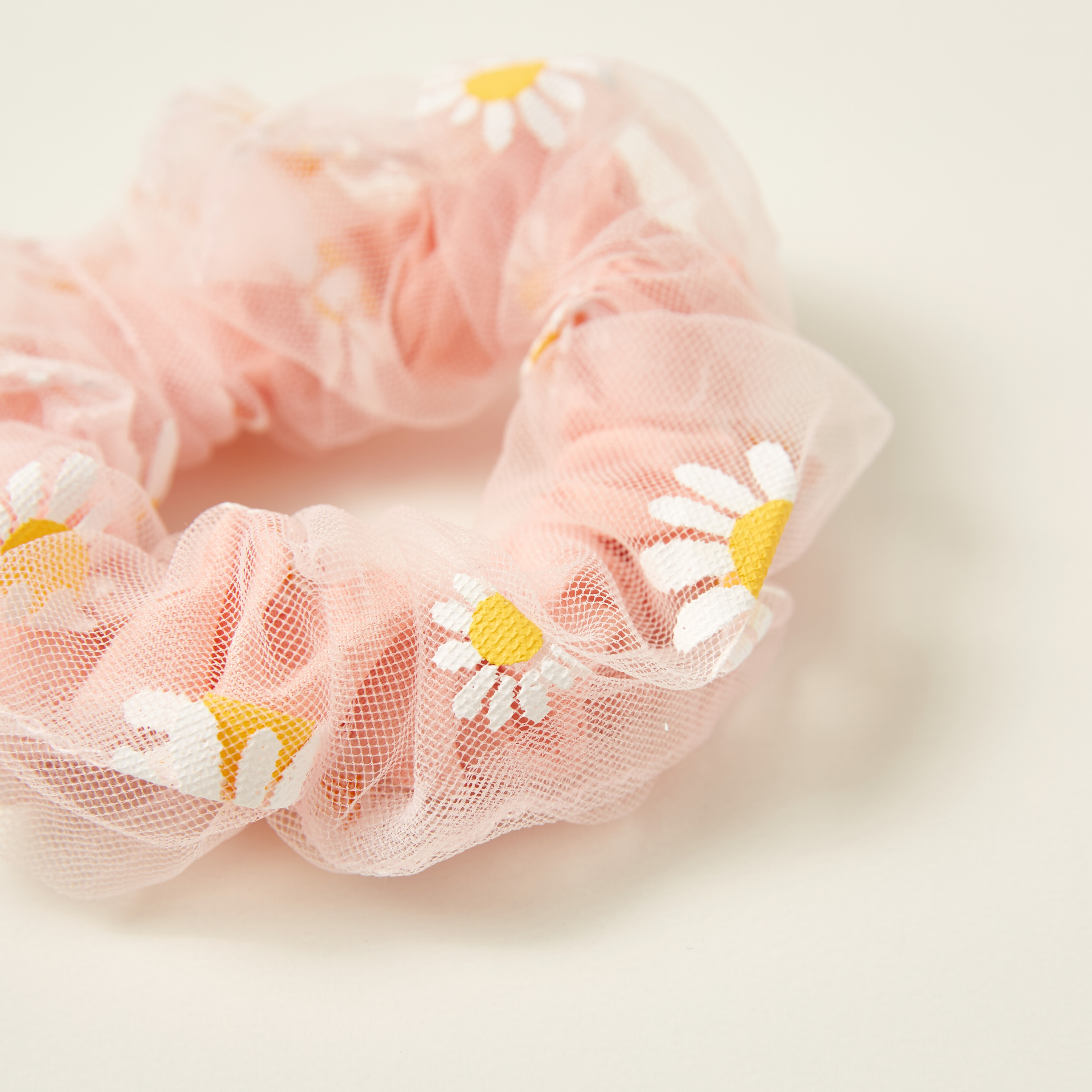 Charmz Floral Print Hair Scrunchie-baby-girls-accessories-hairaccessories-image-3