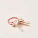 Charmz Floral Printed Bow Detail Hair Tie - Set of 2-Hair Accessories-thumbnail-0