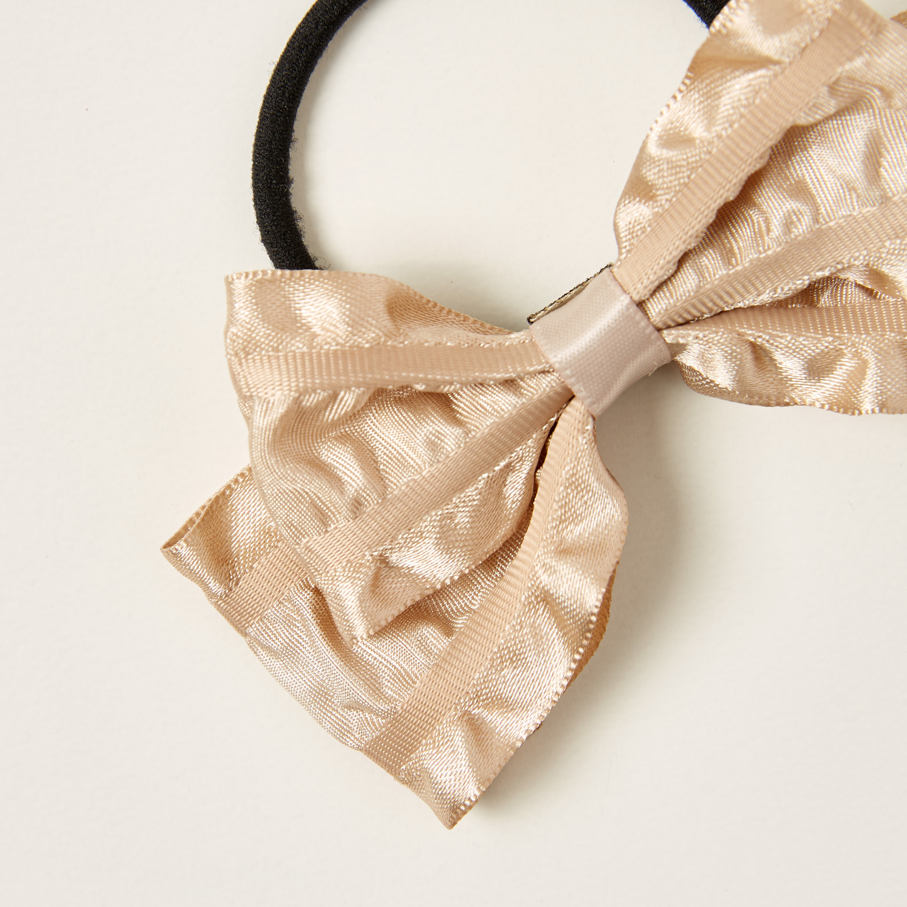 Charmz Hair Tie with Bow Applique-baby-girls-accessories-hairaccessories-image-3