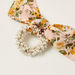 Charmz Pearl Hair Tie with Printed Bow Detail-Hair Accessories-thumbnail-2