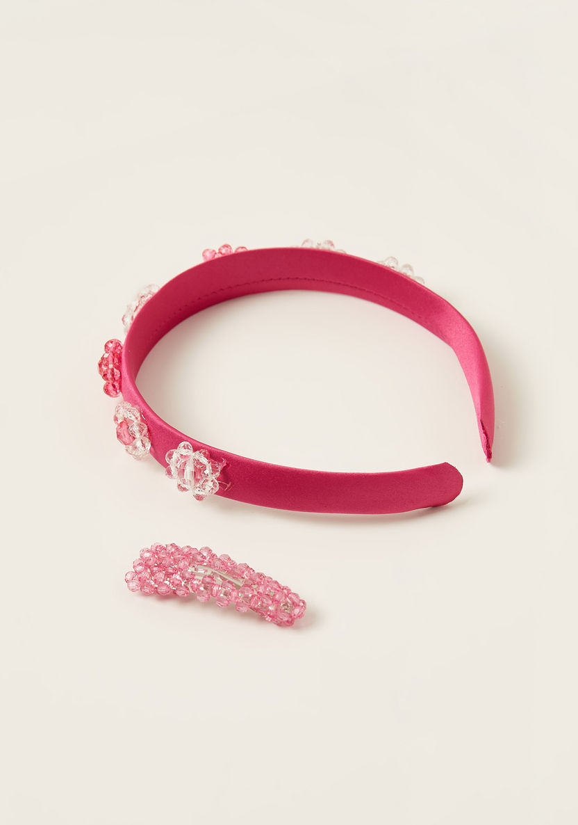 Charmz 2-Piece Headband and Hair Clip Set-Hair Accessories-image-0