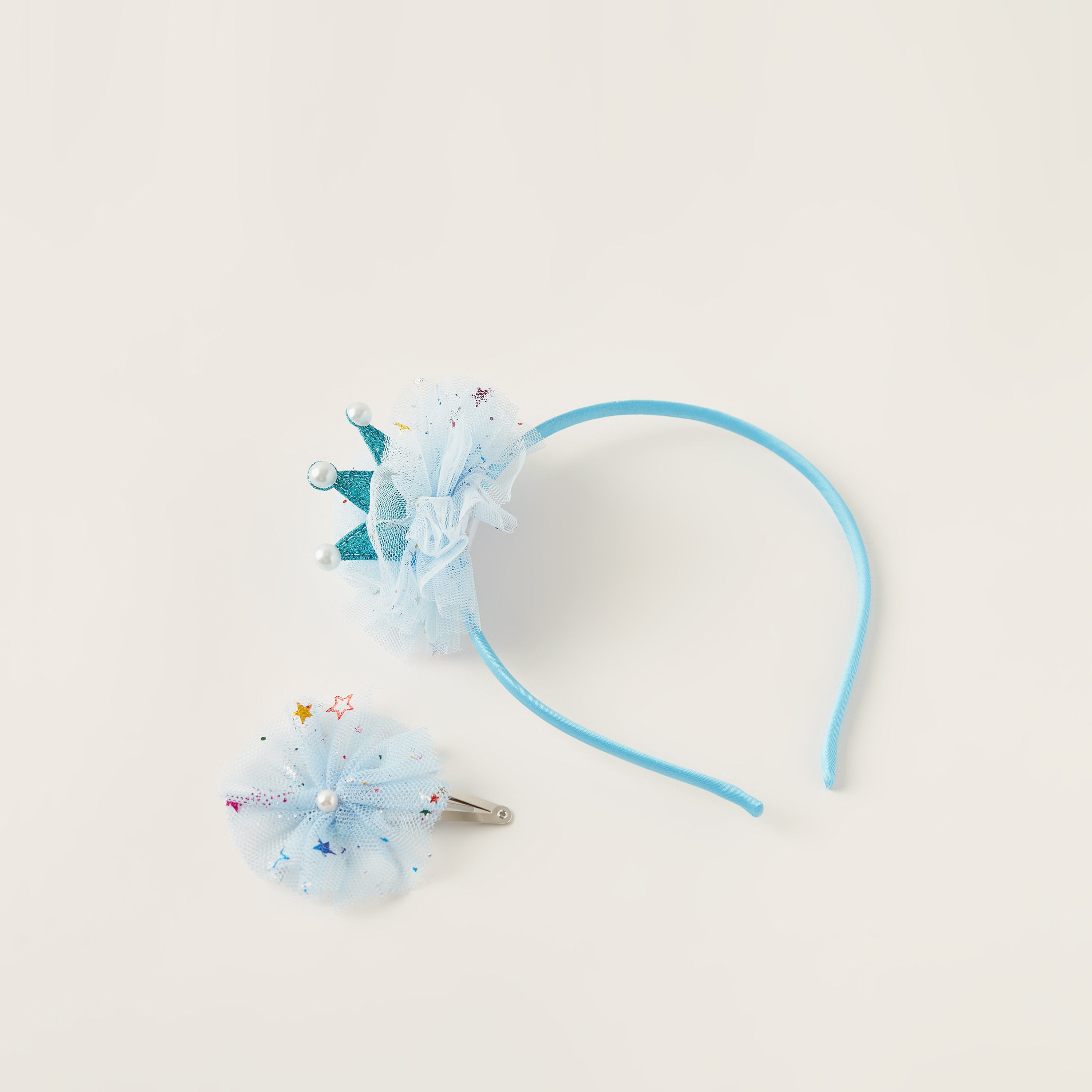 Charmz Embellished 2-Piece Headband and Hair Clip Set-baby-girls-accessories-hairaccessories-image-1