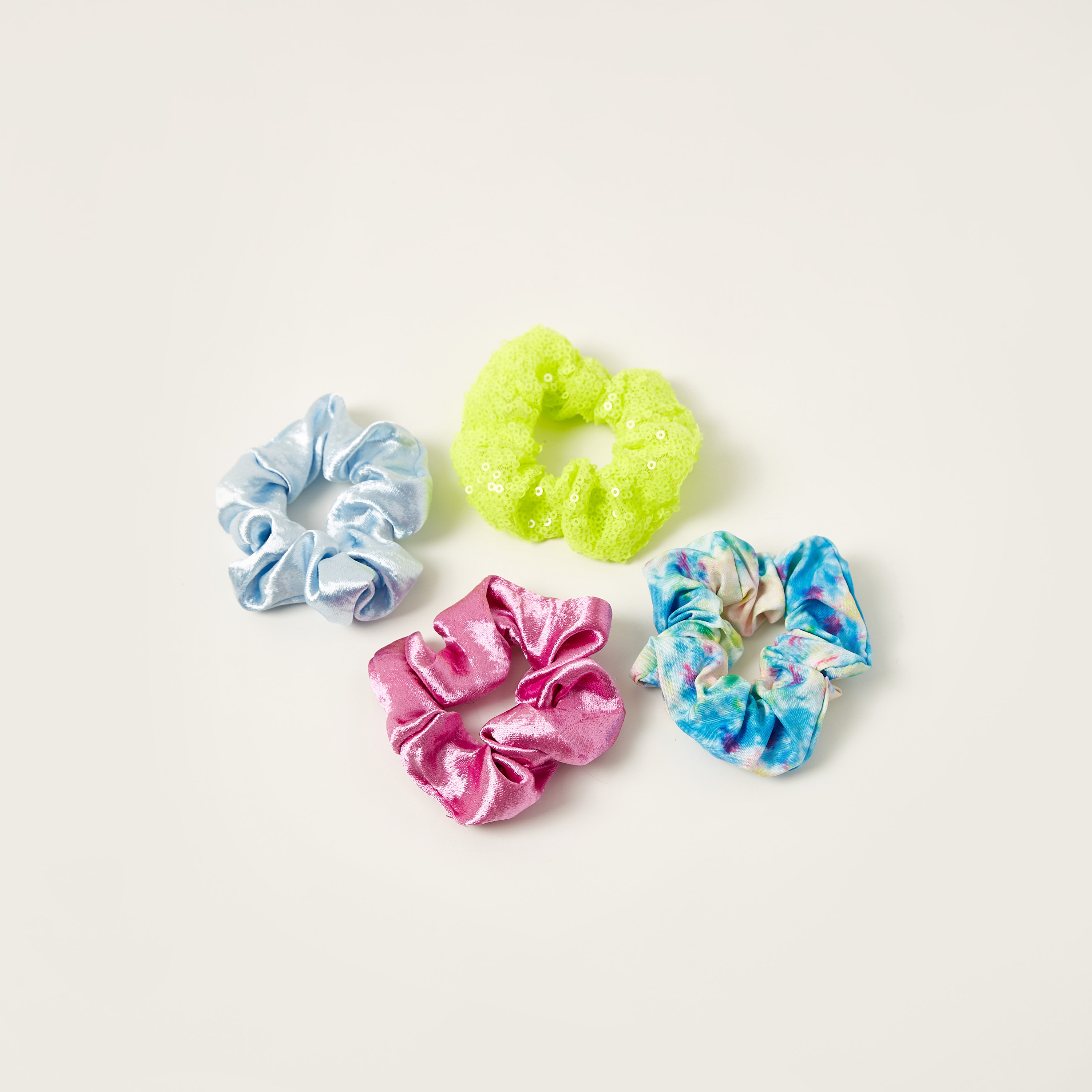 Charmz Assorted Hair Ties - Set of 4-baby-girls-accessories-hairaccessories-image-2