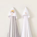 Juniors 2-Piece Hooded Towel Set - 75x75 cms-Towels and Flannels-thumbnail-1