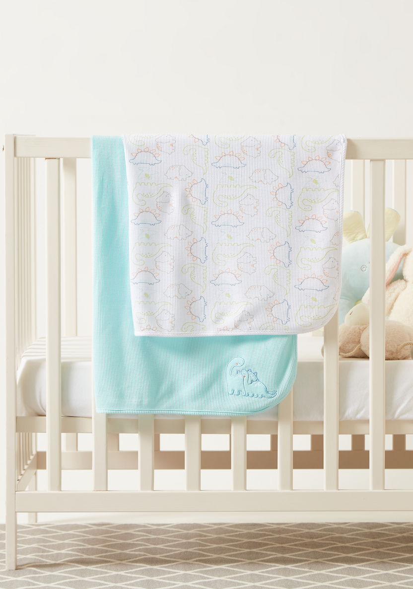Juniors 2-Piece Thermal Blanket Set - 76x76 cms-Blankets and Throws-image-0