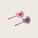 Charmz Heart Embellished Hair Pin - Set of 2-Hair Accessories-thumbnail-0
