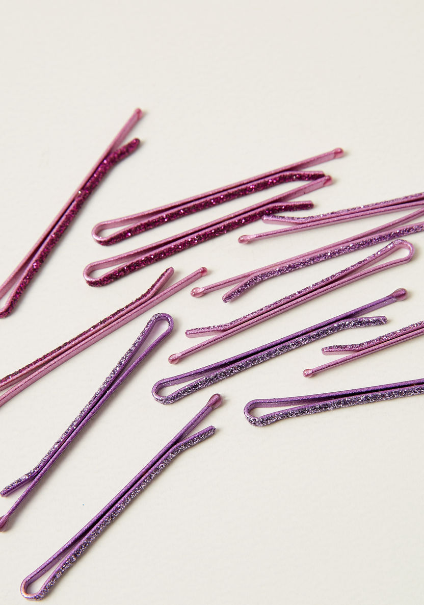 Charmz Textured Hair Pin - Set of 12-Hair Accessories-image-1