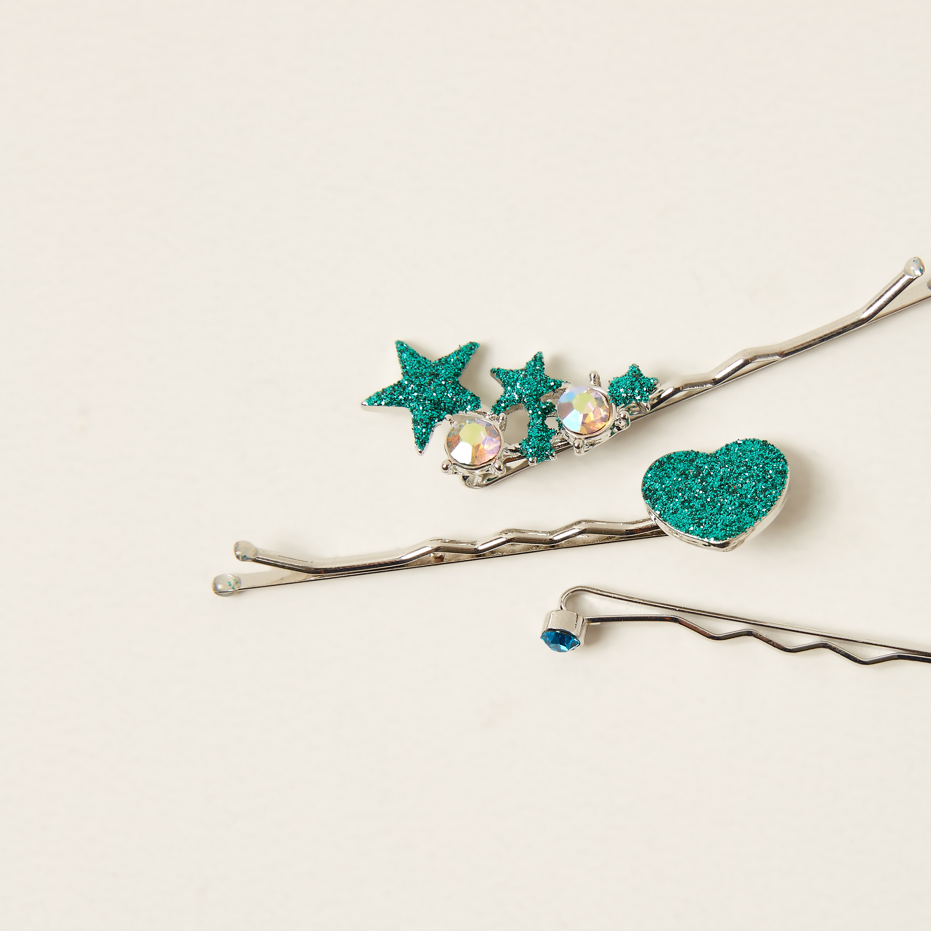 مشابك شعر مزيّنة من تشارمز - طقم من 3 قطع-baby-girls-accessories-hairaccessories-image-2