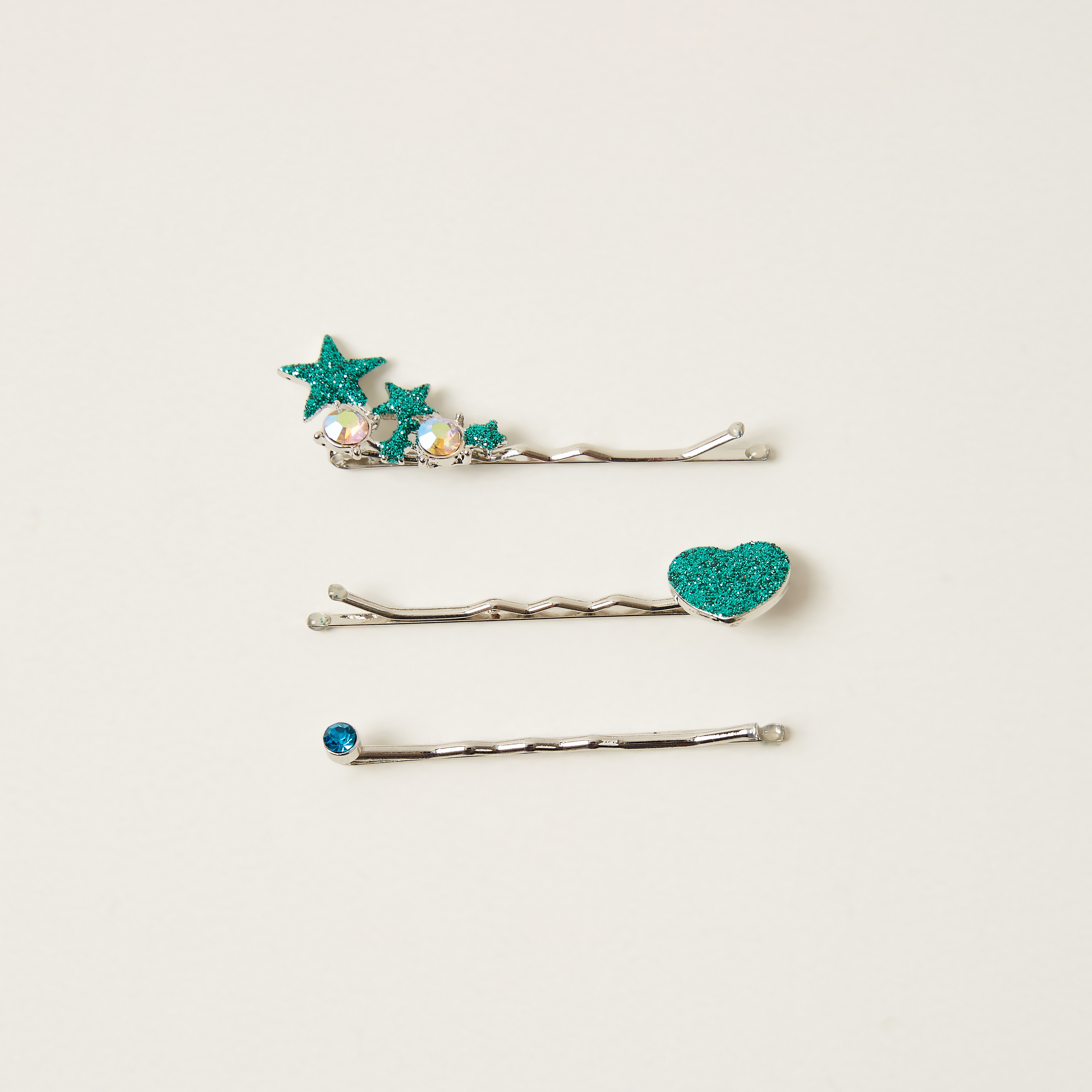 مشابك شعر مزيّنة من تشارمز - طقم من 3 قطع-baby-girls-accessories-hairaccessories-image-3