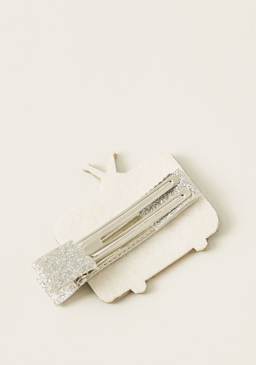 Charmz TV Shaped Hair Clip with Glitter Finish-Hair Accessories-image-1