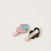 Charmz 2-Piece Heart-Shaped Glitter Hair Clip Set-Hair Accessories-thumbnail-1