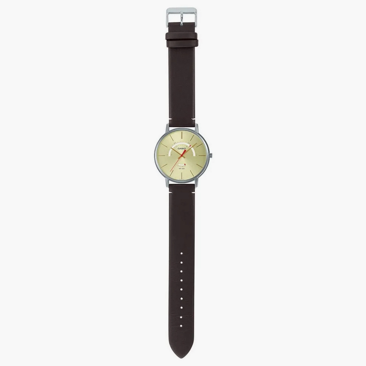 ساعة كاسيو للرجال من انالوج عقارب وسوار من جلد طبيعي أسمر - MTP-B105L-2AVDF-men-watchesandjewellery-watches-image-11