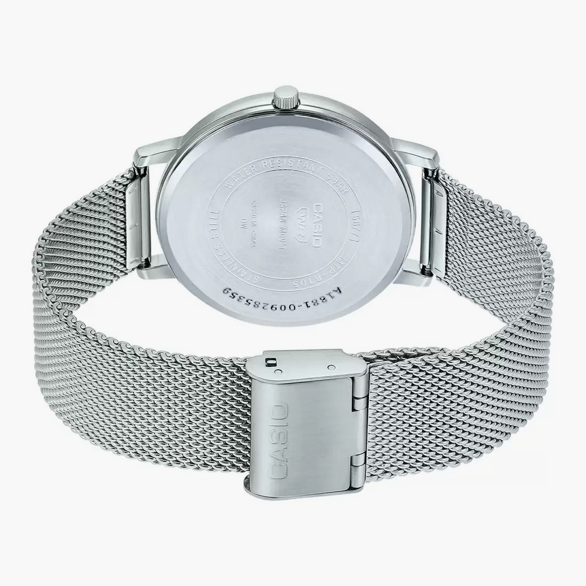 ساعة كاسيو للرجال من انالوج عقارب وسوار من جلد طبيعي أسمر - MTP-B105L-2AVDF-men-watchesandjewellery-watches-image-14