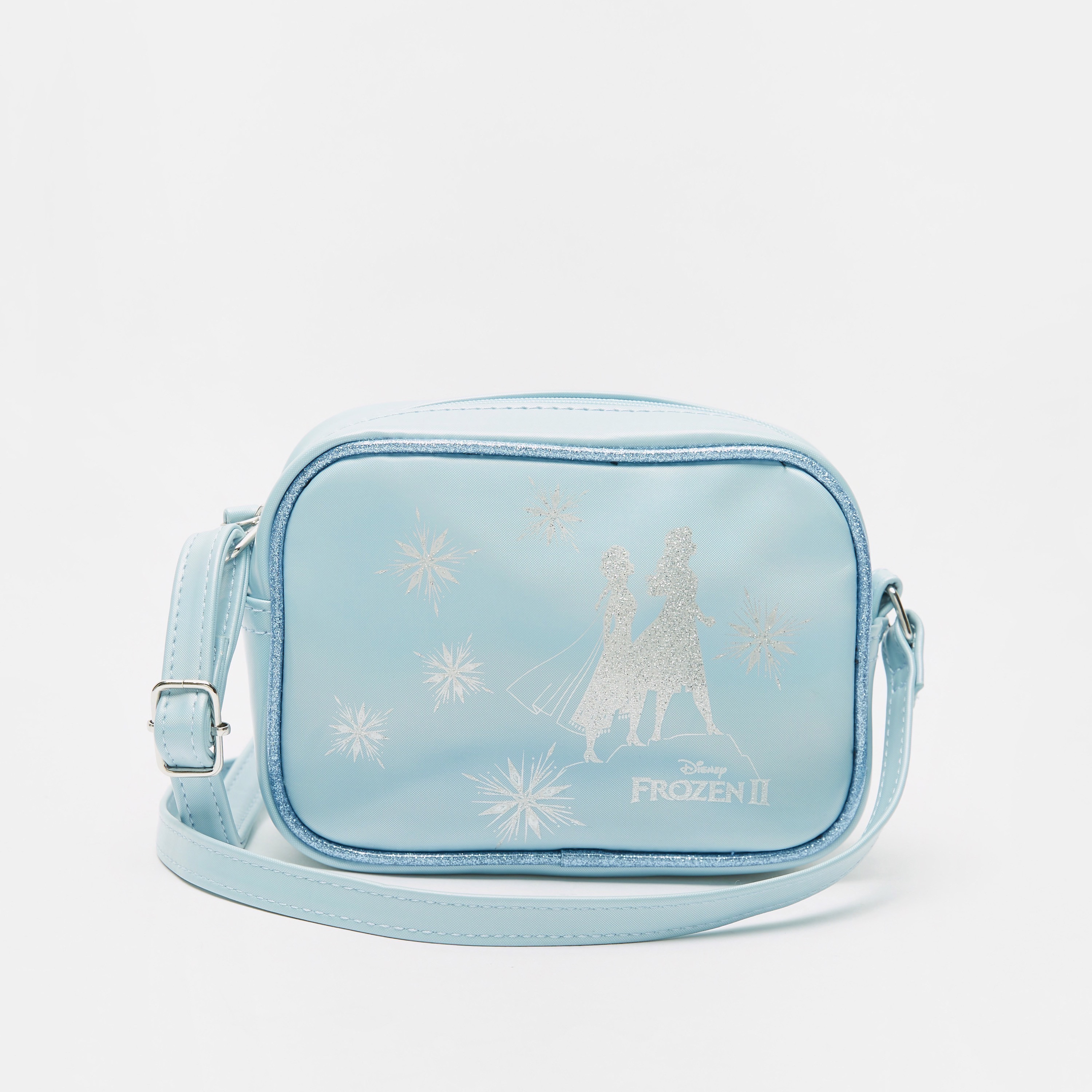 Shop Disney Frozen Print Crossbody Bag with Adjustable Strap