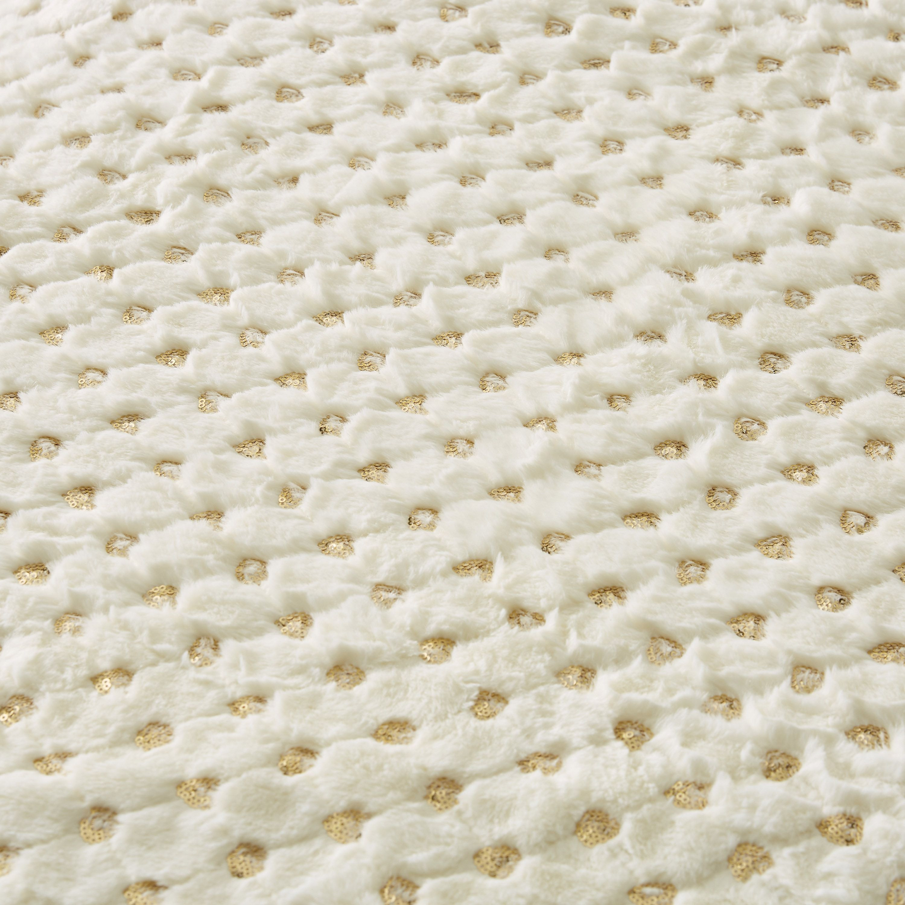 بطانية خفيفة مزينة بالترتر ستارز  - 152x127 سم-household-cushionsandthrows-throwsandblankets-throws-image-2
