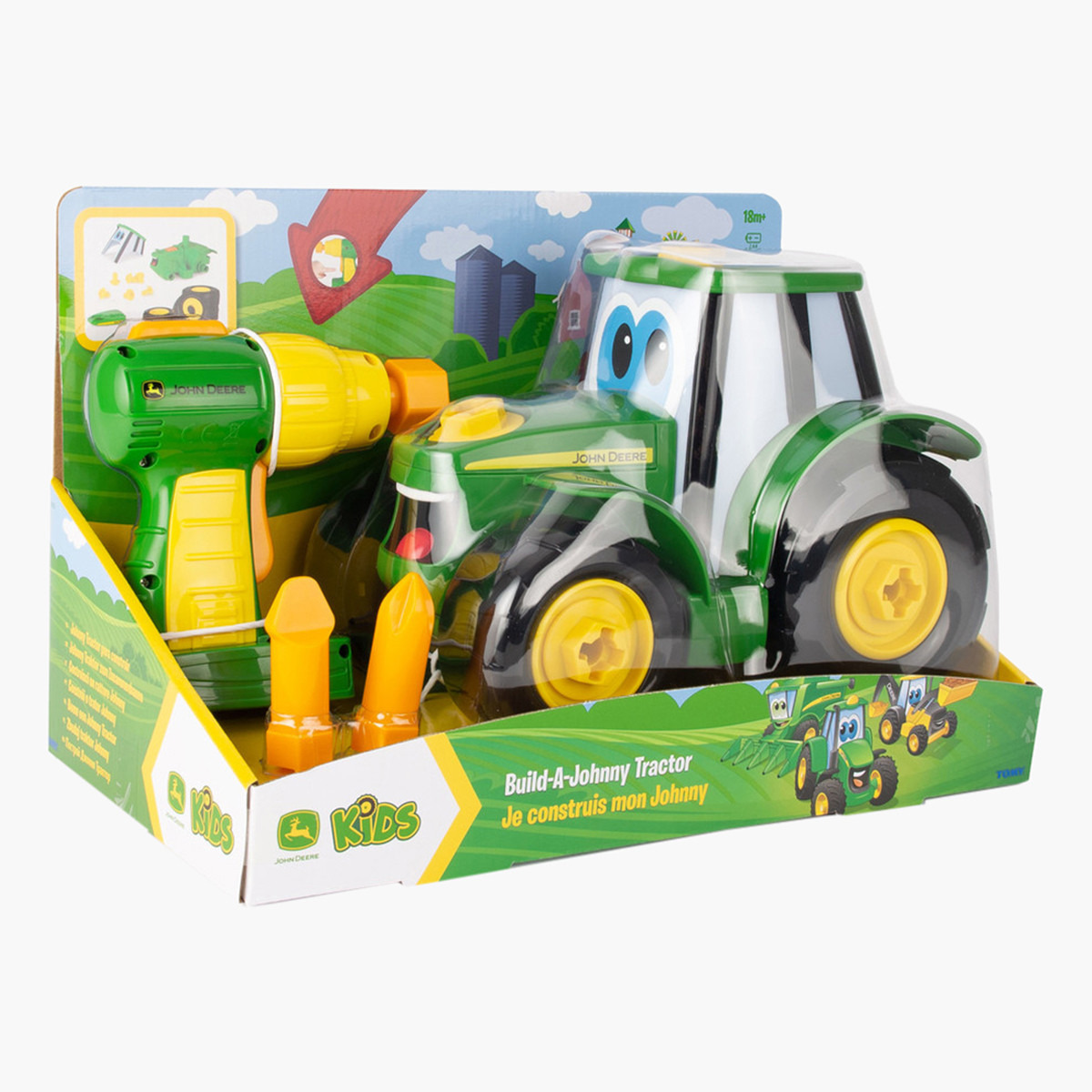 Buy John Deere Build A Johnny Tractor Vehicle Set for Babies Online in Bahrain Centrepoint