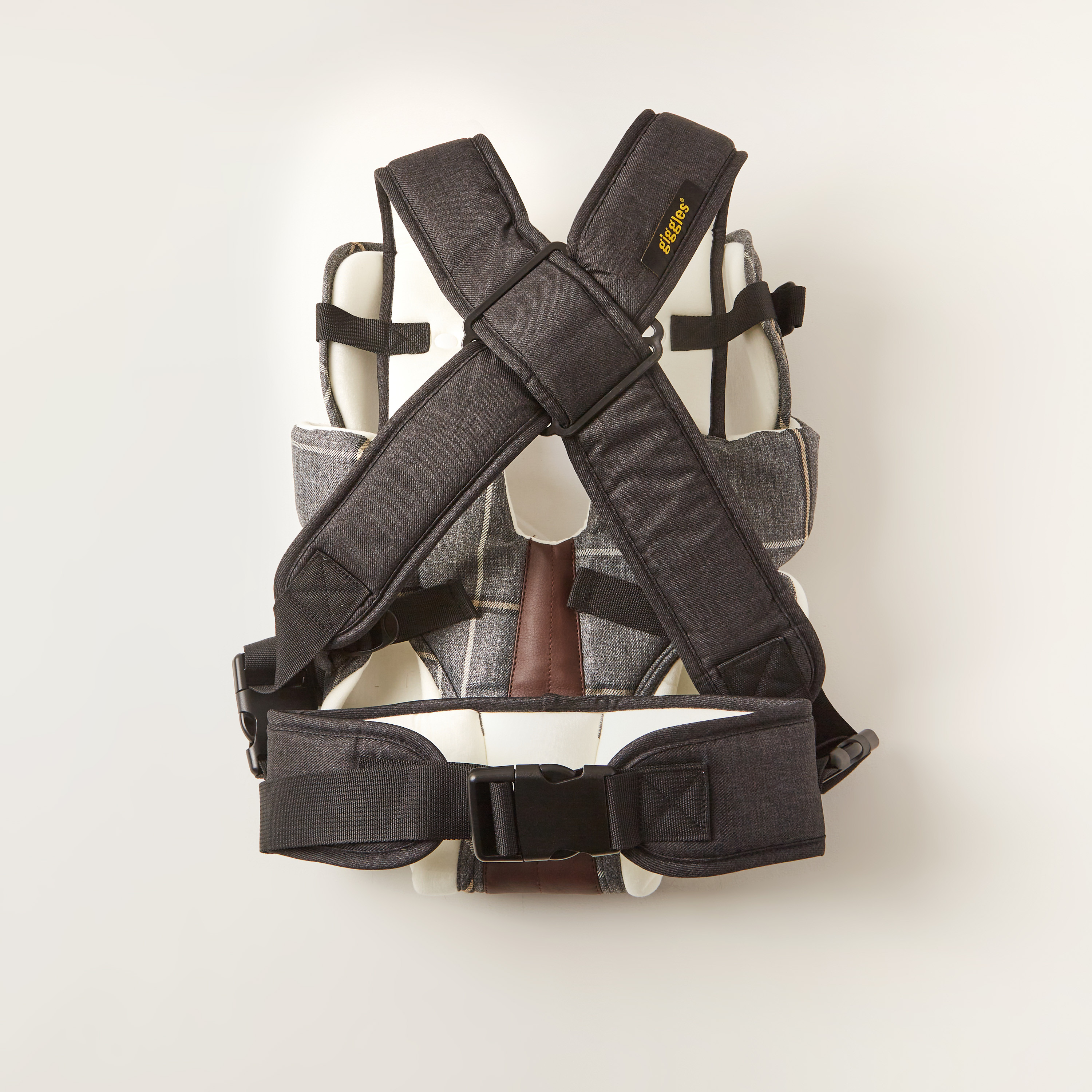 Giggles Zen Lewis Checked Baby Carrier-baby-gear-babycarriers-image-4