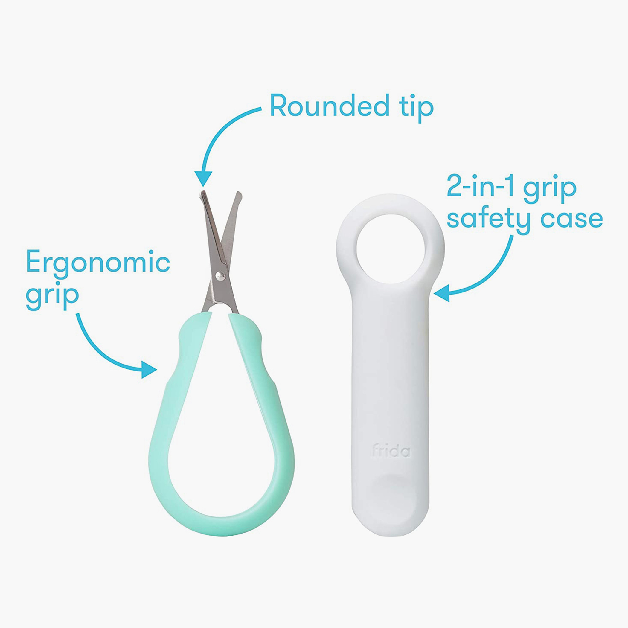 Fridababy Easy Grip Nail Scissors-baby-bathandcare-hairbodyskincare-image-6