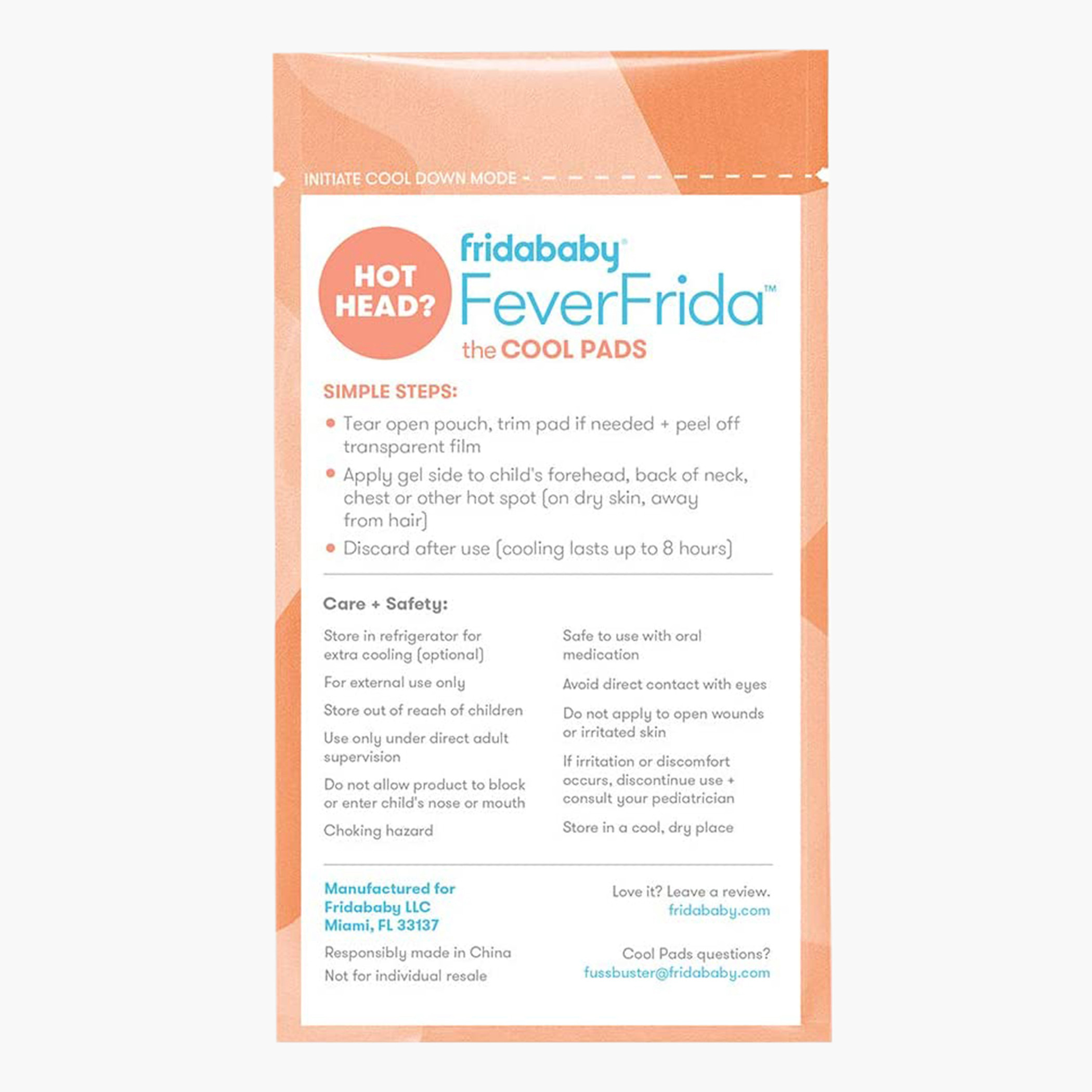 Fridababy FeverFrida Cool Pads - Set of 5-baby-healthandsafety-thermometersandaspirators-image-6