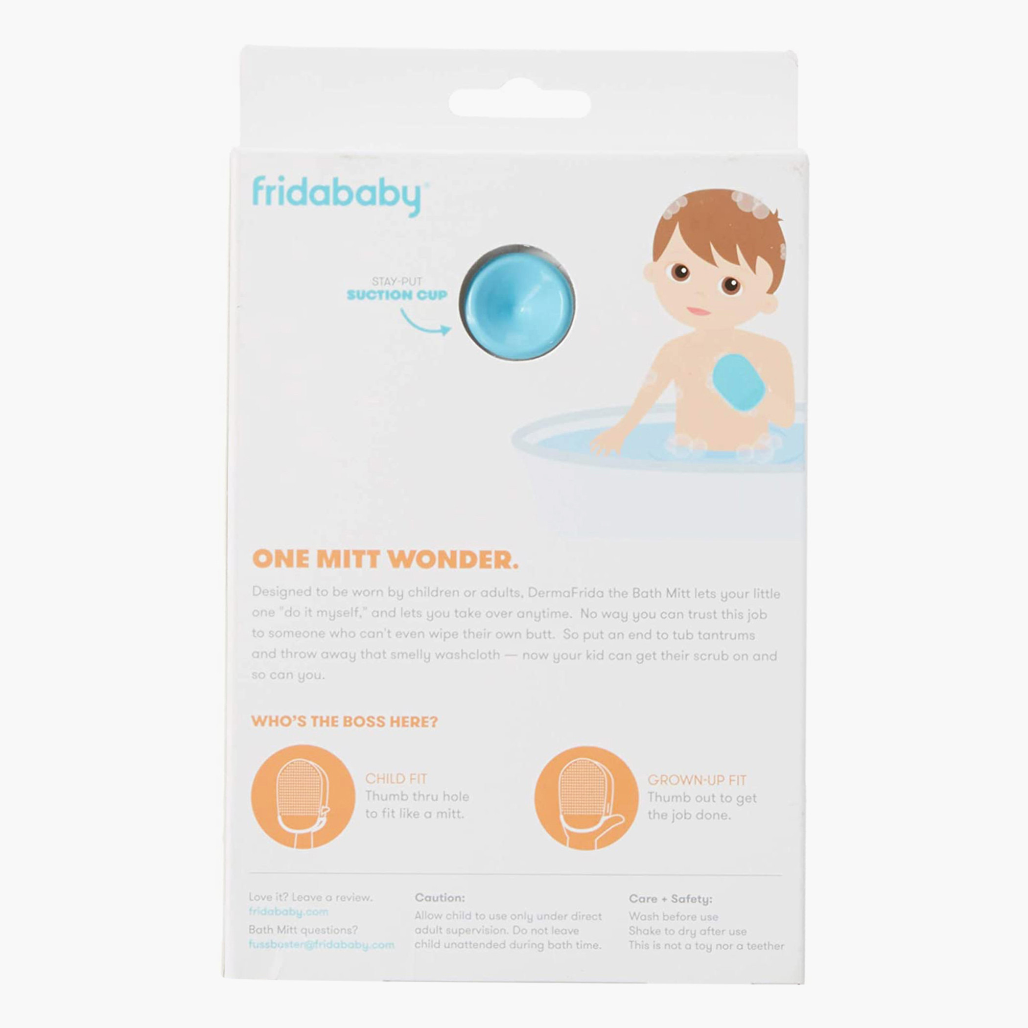 Fridababy DermaFrida One Mitt Wonder Quick Dry Bath Mitt-baby-bathandcare-bathtubs-image-3