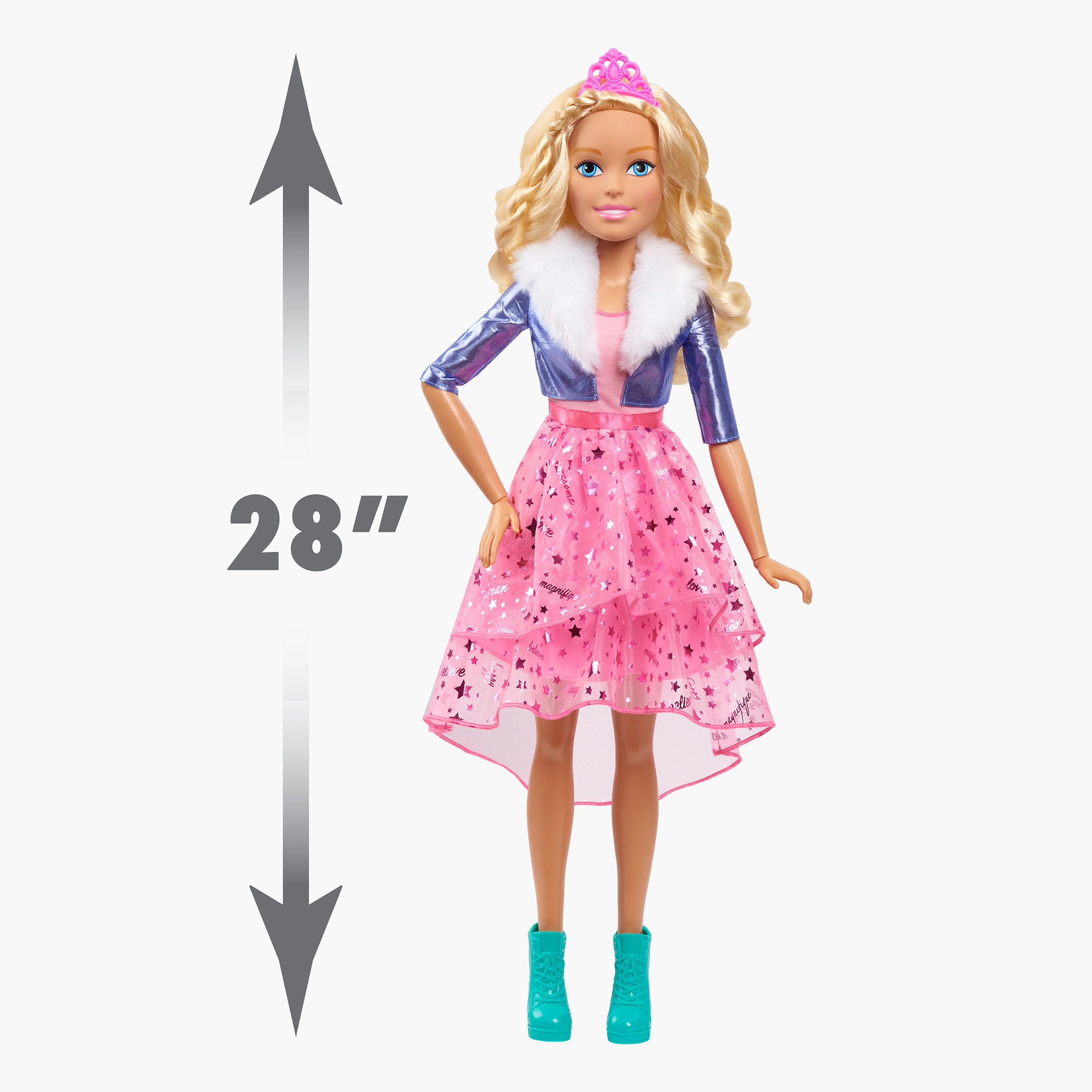 Barbie Princess Best Fashion Friend Doll - 28 Inches-toys-dollsandplaysets-dollplaysets-image-5