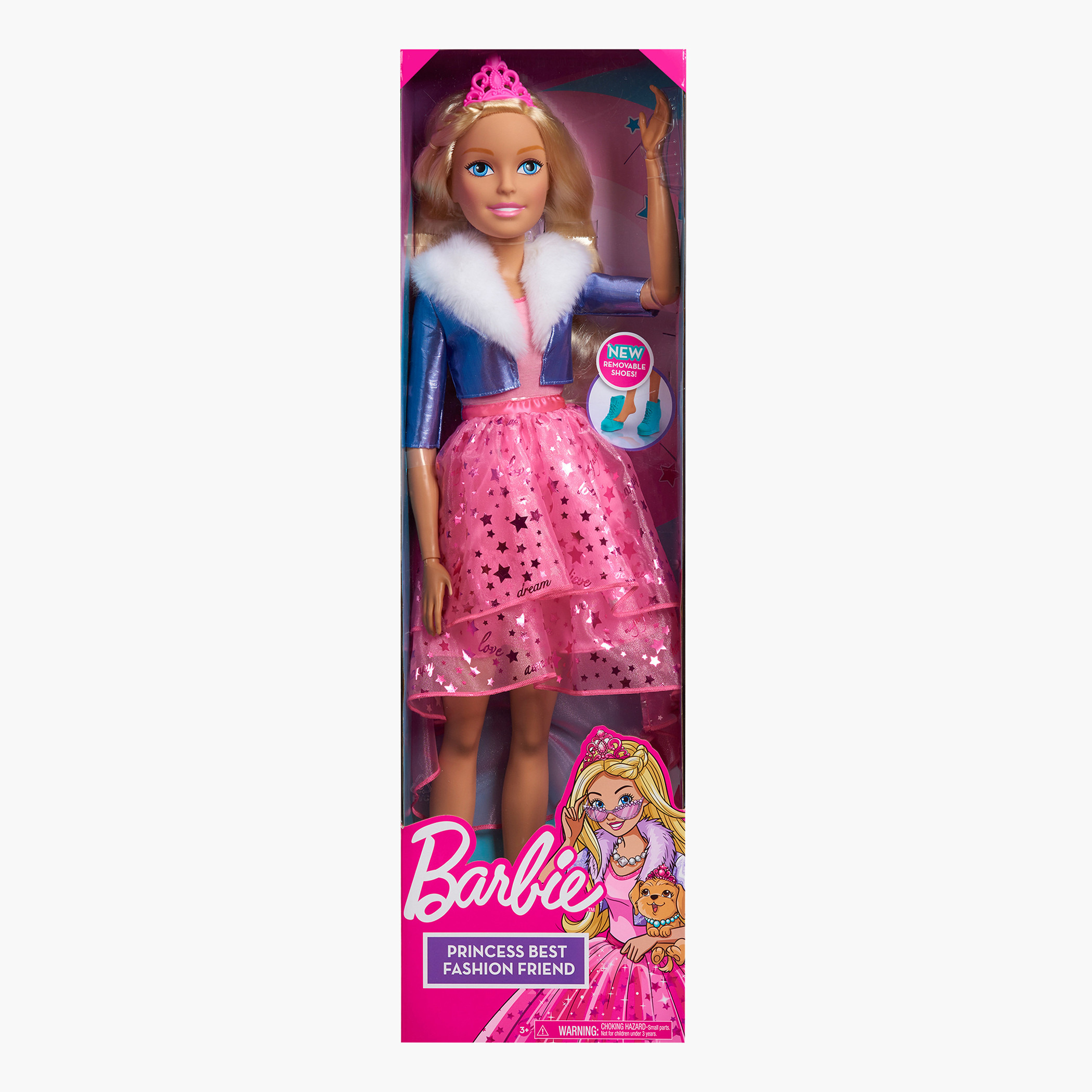 Barbie Princess Best Fashion Friend Doll - 28 Inches-toys-dollsandplaysets-dollplaysets-image-7
