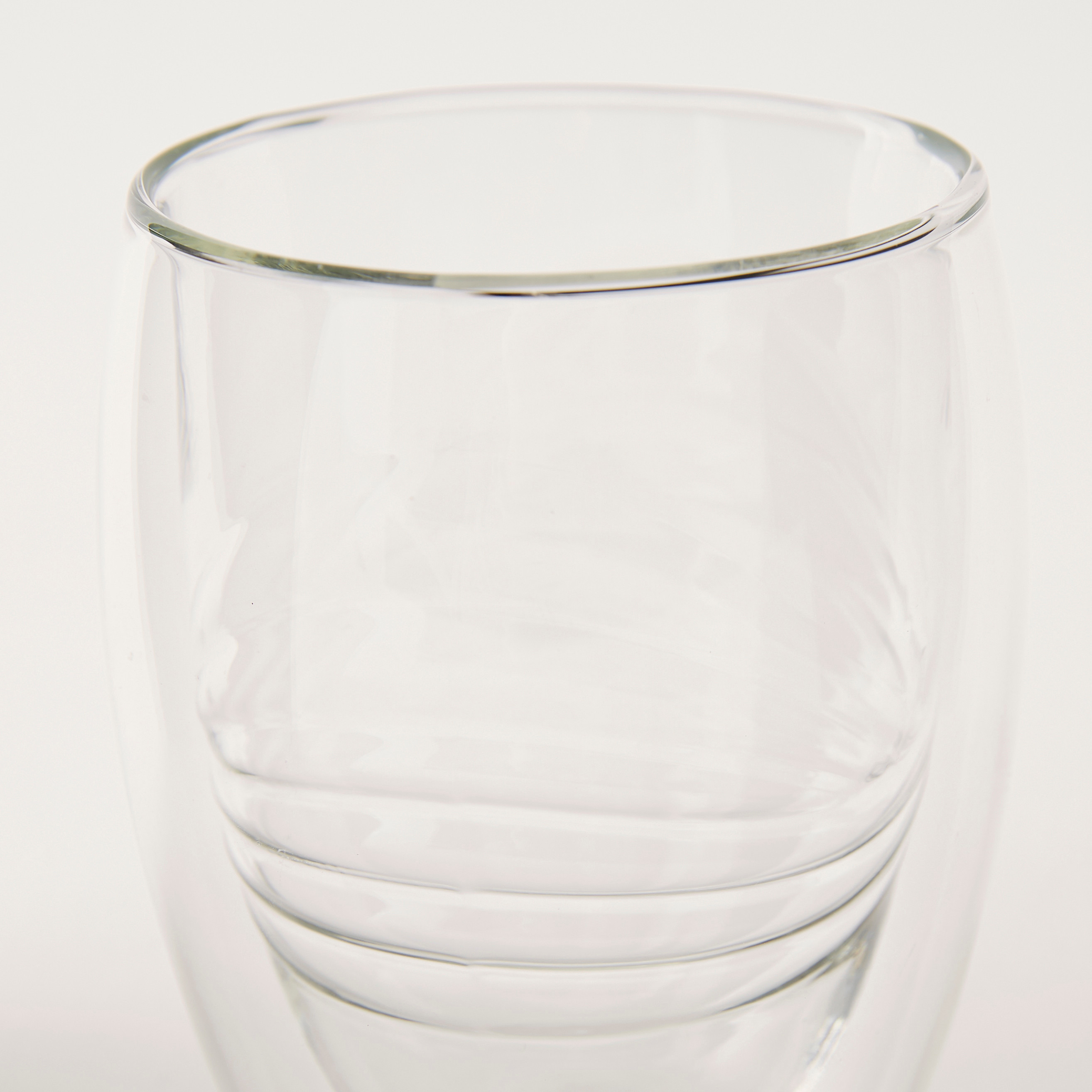 طقم أكواب زجاجية شفافة مزدوجة الجدار من قطعتين - 350 مل-household-dining-glassware-drinkingglasses-image-3