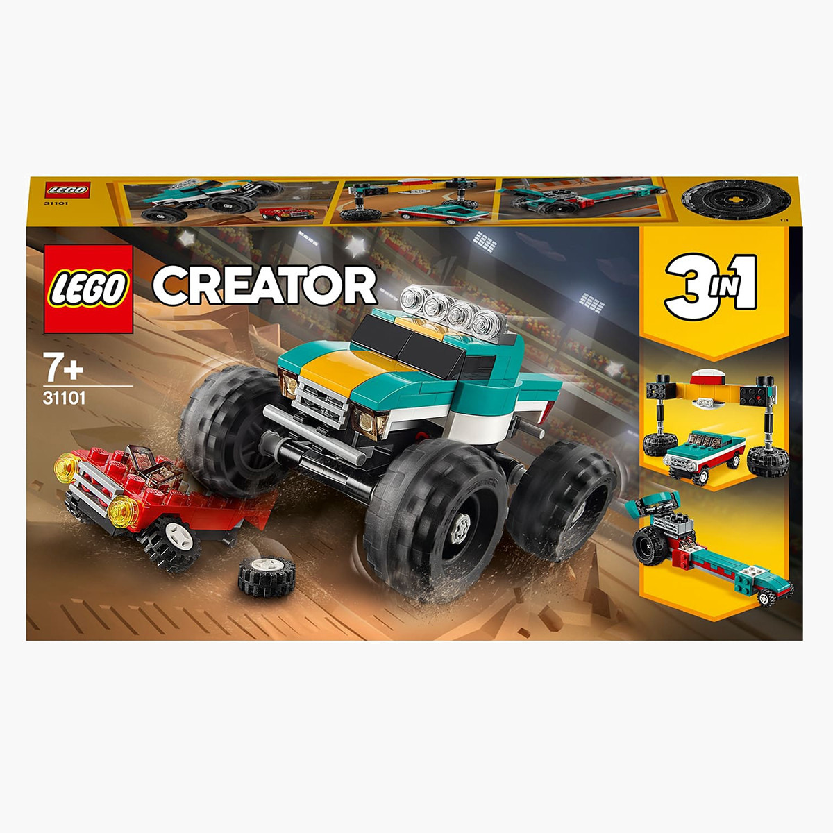 Lego creator monster truck online