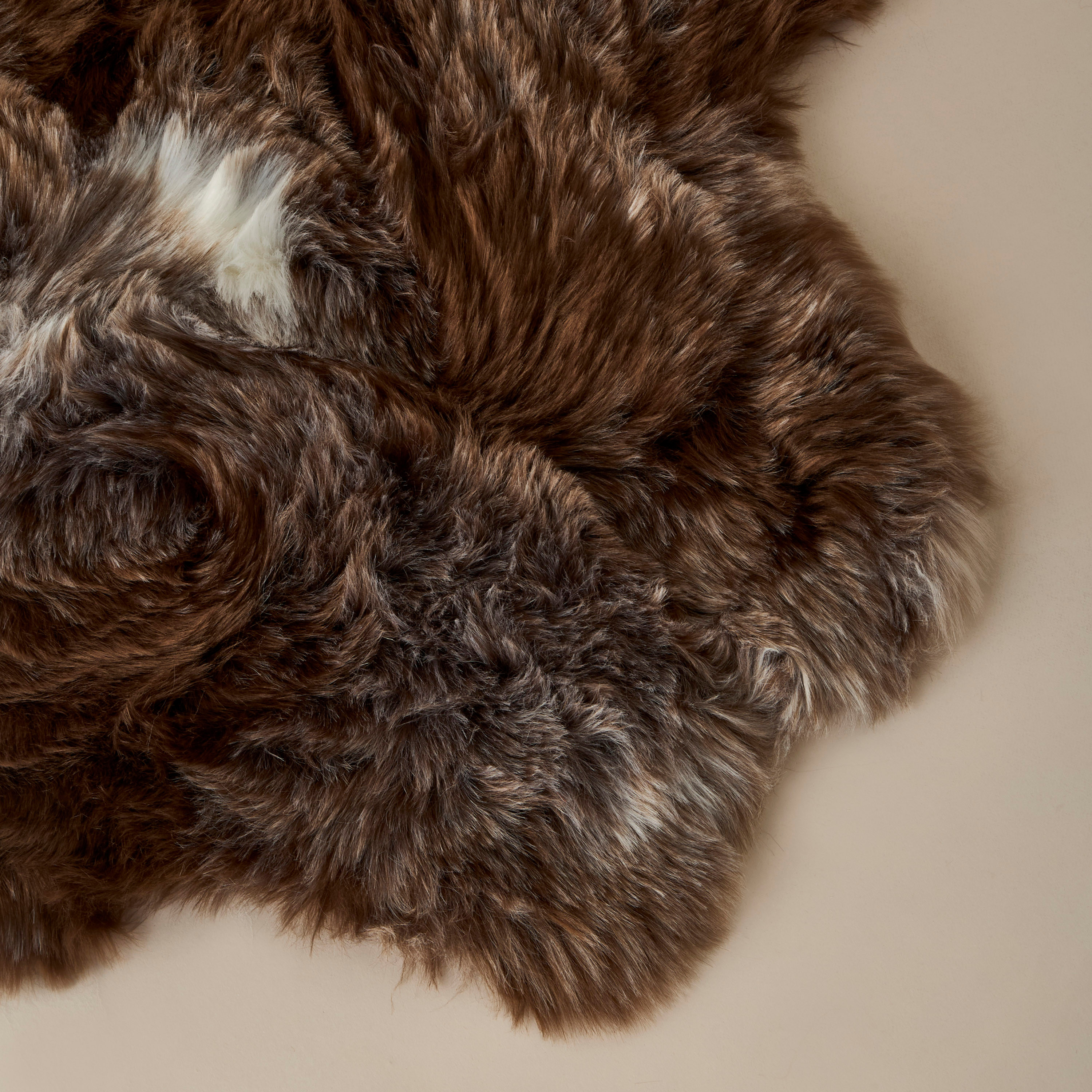 Jacquard Sheepskin Rug - 90x165 cms-household-rugsandcarpets-rugs-image-3
