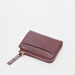 Celeste Animal Textured Mini Card Holder with Zip Closure-Wallets & Clutches-thumbnail-2