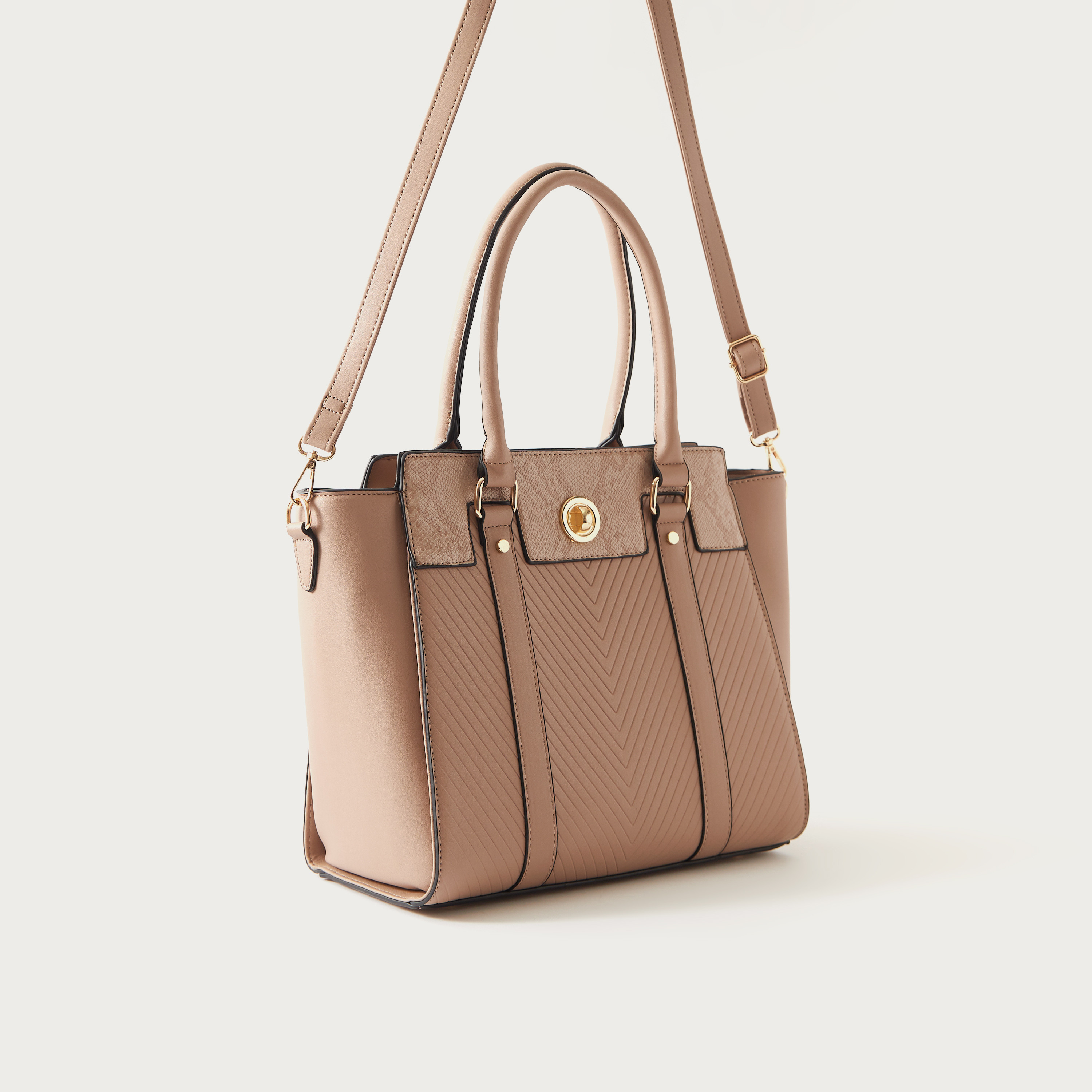 طقم شنطة توتي بطبعات ثعبان وشنطة كروس بودي ومحفظة 3 قطع من ساشا-women-bagsandwallets-handbags-image-3