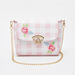 Missy Checked Crossbody Bag with Floral Embroidery Detail-Women%27s Handbags-thumbnailMobile-0