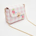 Missy Checked Crossbody Bag with Floral Embroidery Detail-Women%27s Handbags-thumbnailMobile-2