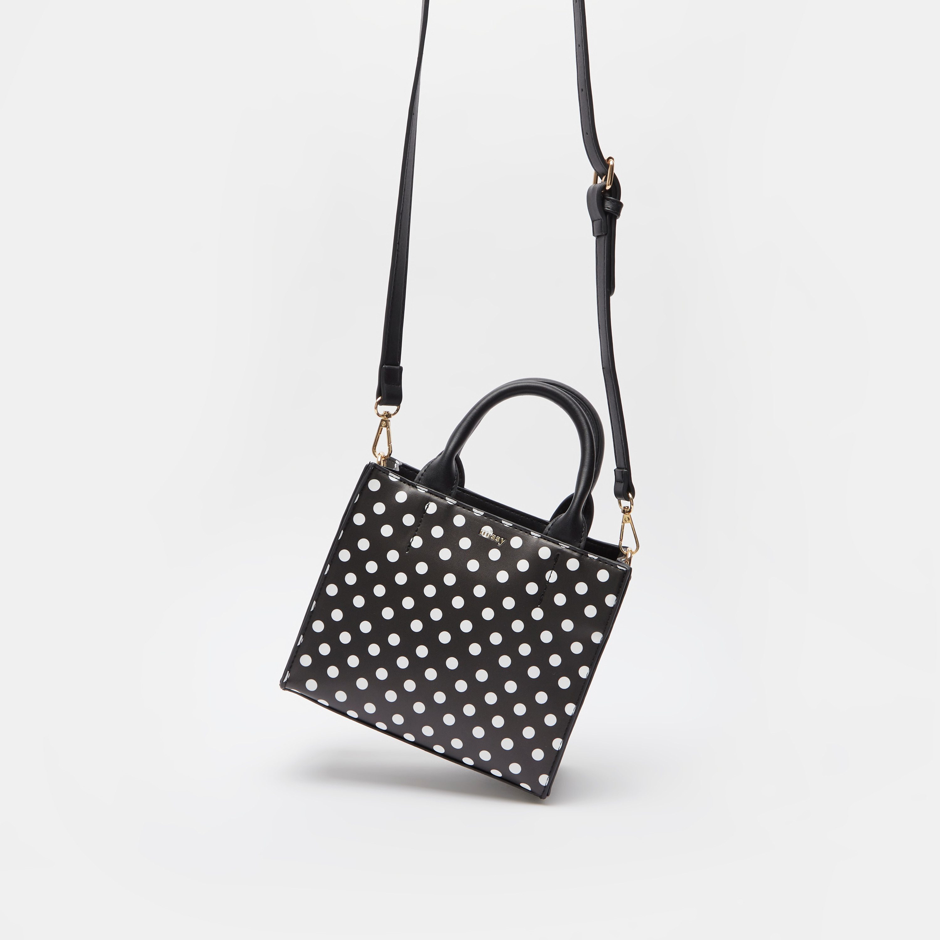 شنطة توت بطبعات منقطة من ميسي-women-bagsandwallets-handbags-image-2
