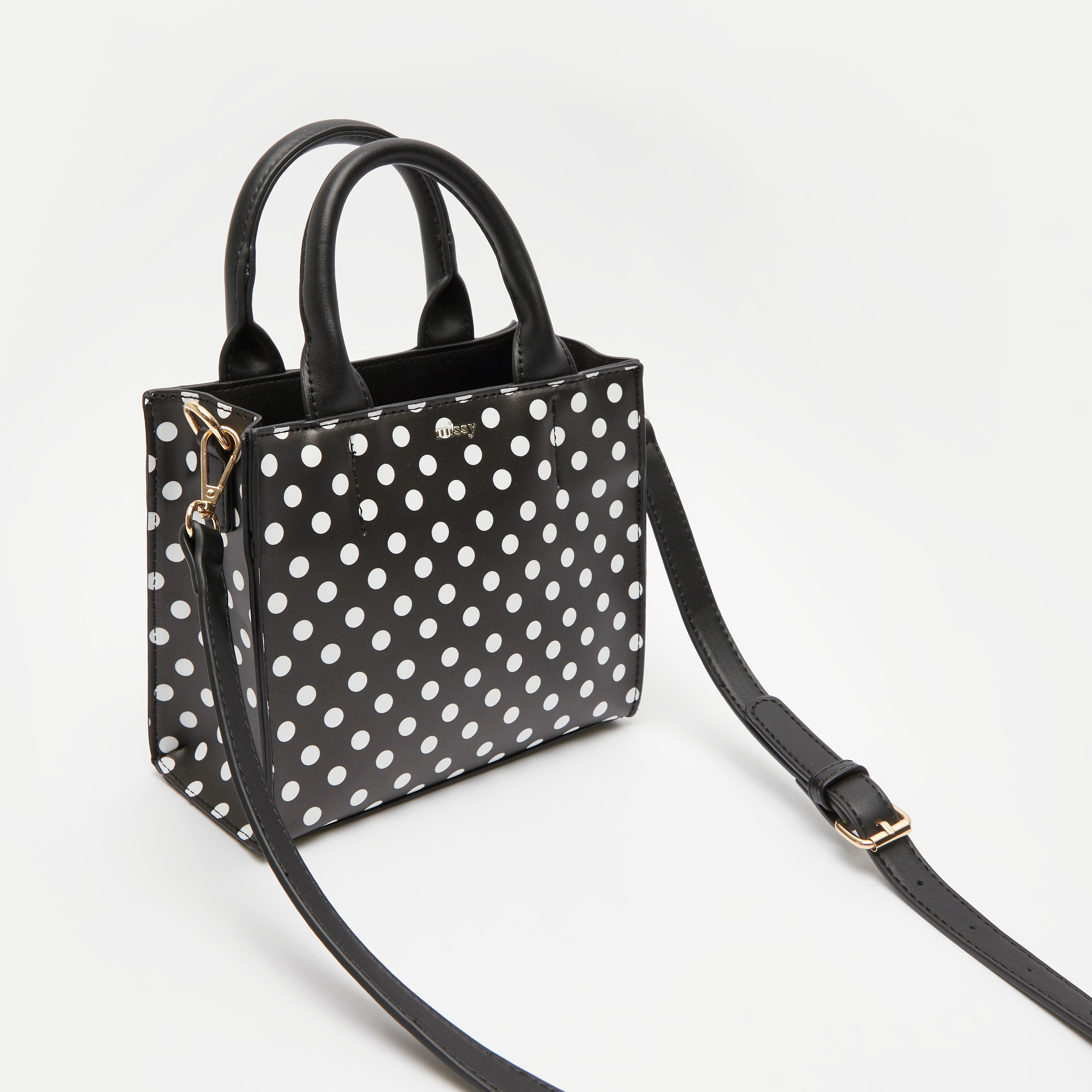 شنطة توت بطبعات منقطة من ميسي-women-bagsandwallets-handbags-image-3