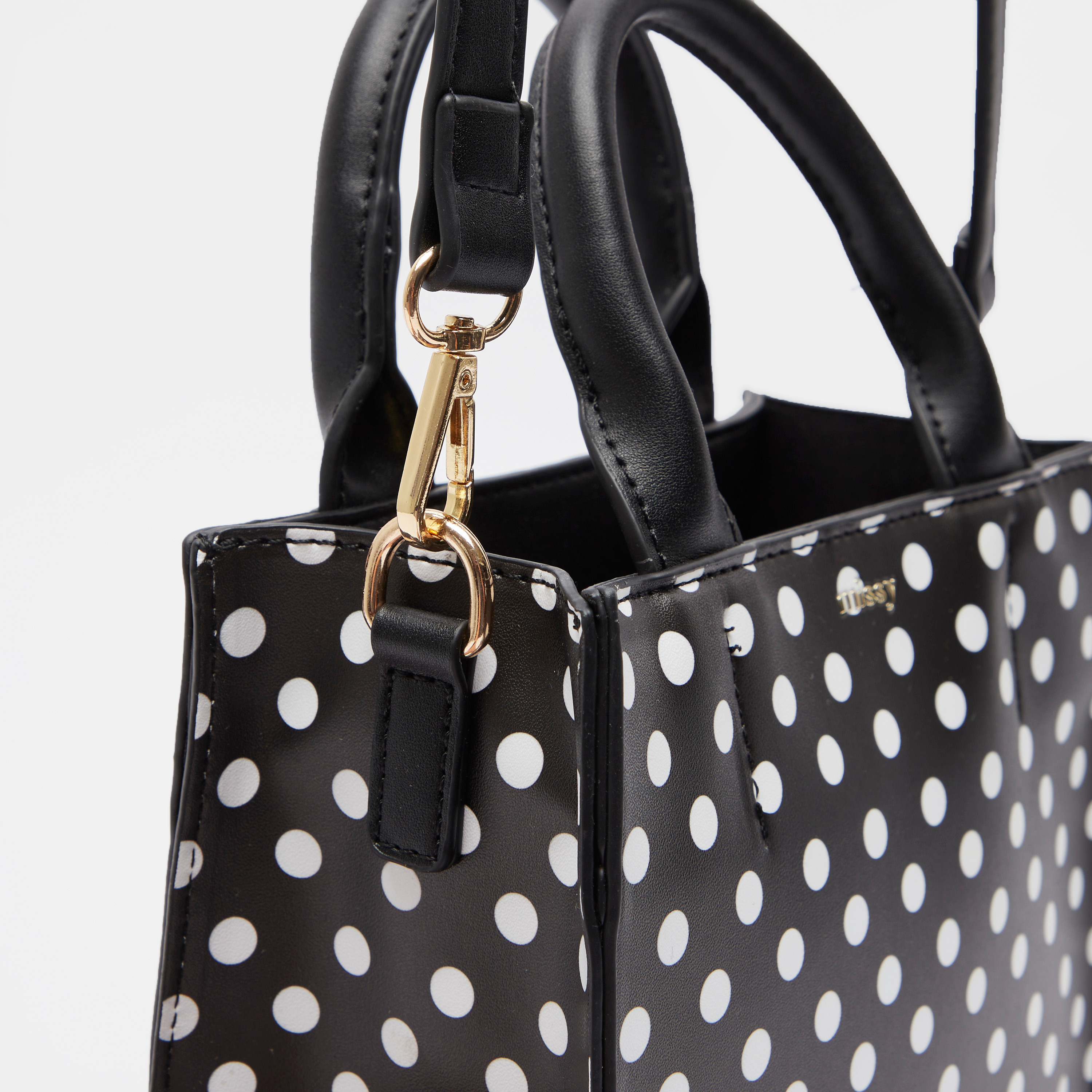 شنطة توت بطبعات منقطة من ميسي-women-bagsandwallets-handbags-image-4